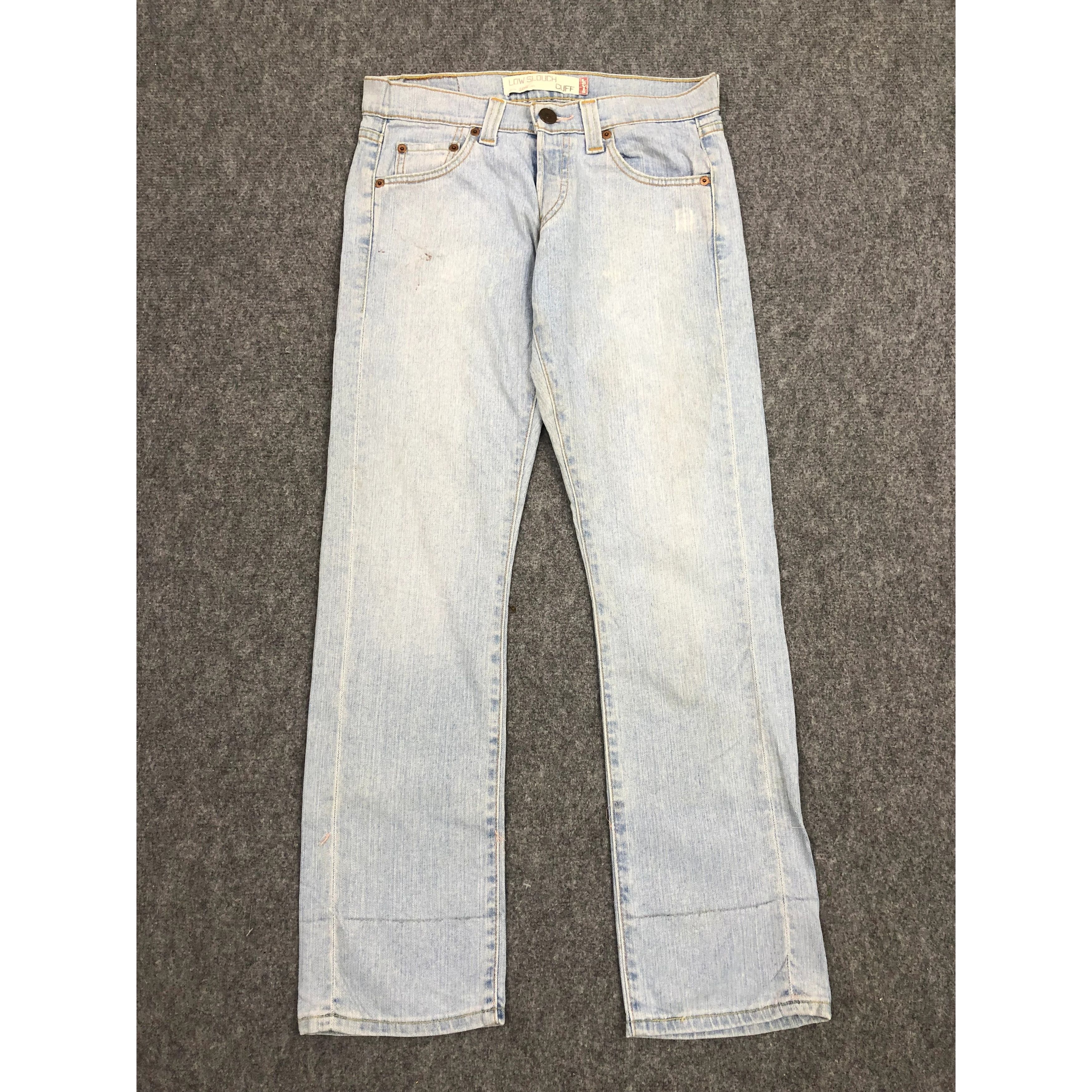 Levi's Vintage Levis 509 Lightwash Blue Denim DP0299 Size US 32 / EU 48 - 1 Thumbnail
