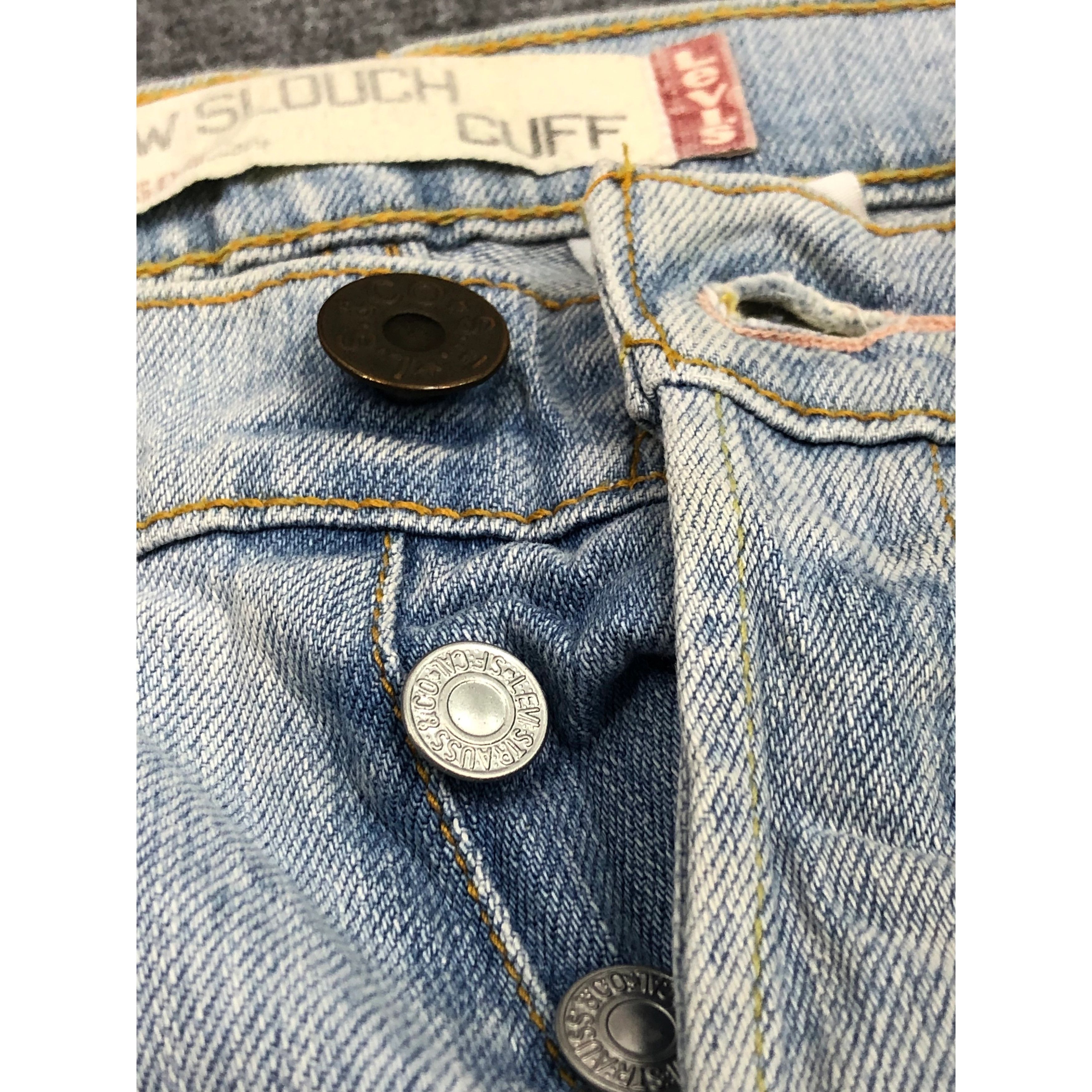 Levi's Vintage Levis 509 Lightwash Blue Denim DP0299 Size US 32 / EU 48 - 7 Thumbnail