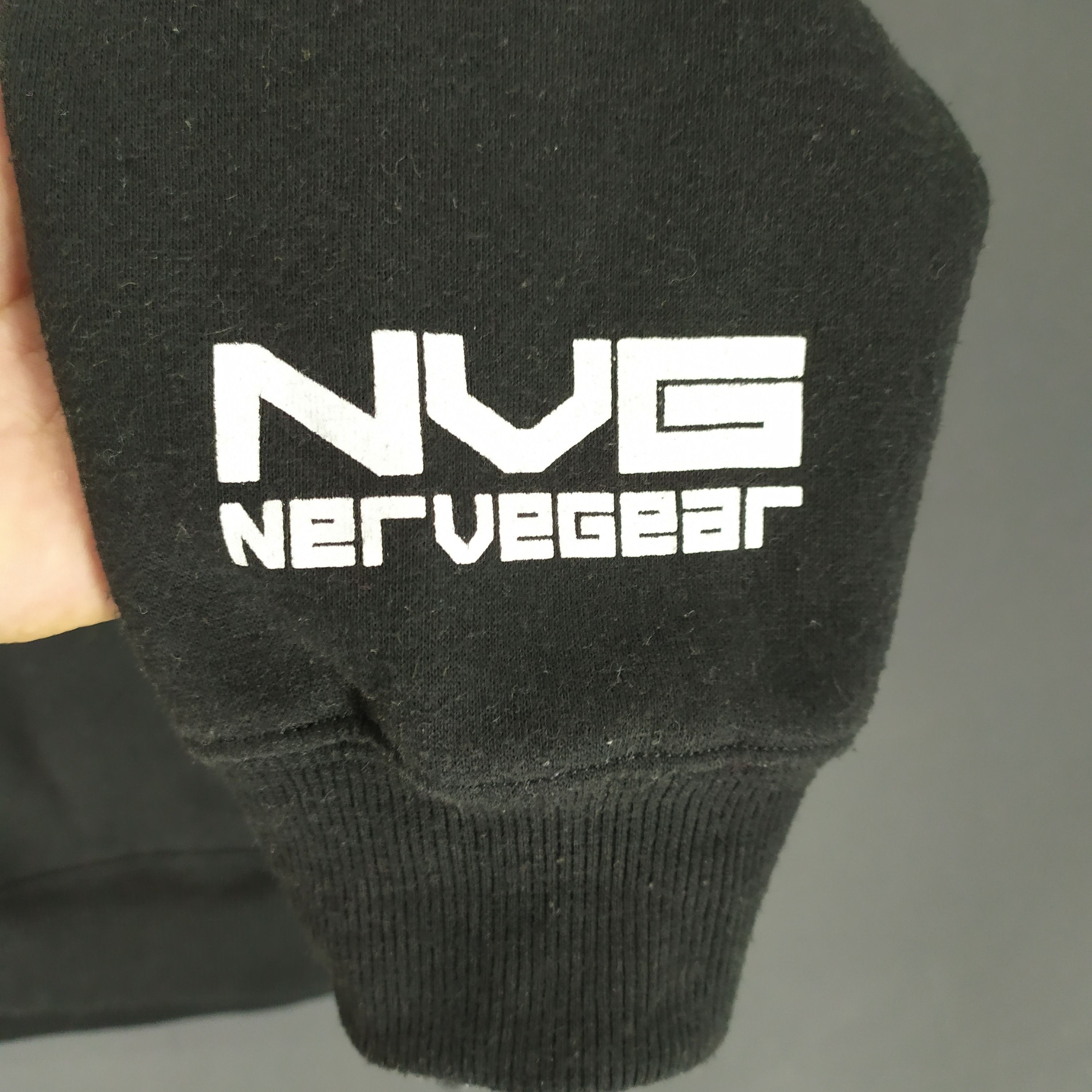 Anime Sword Art Online Big Logo Zipper Hoodies #1235-51 Size US L / EU 52-54 / 3 - 9 Thumbnail