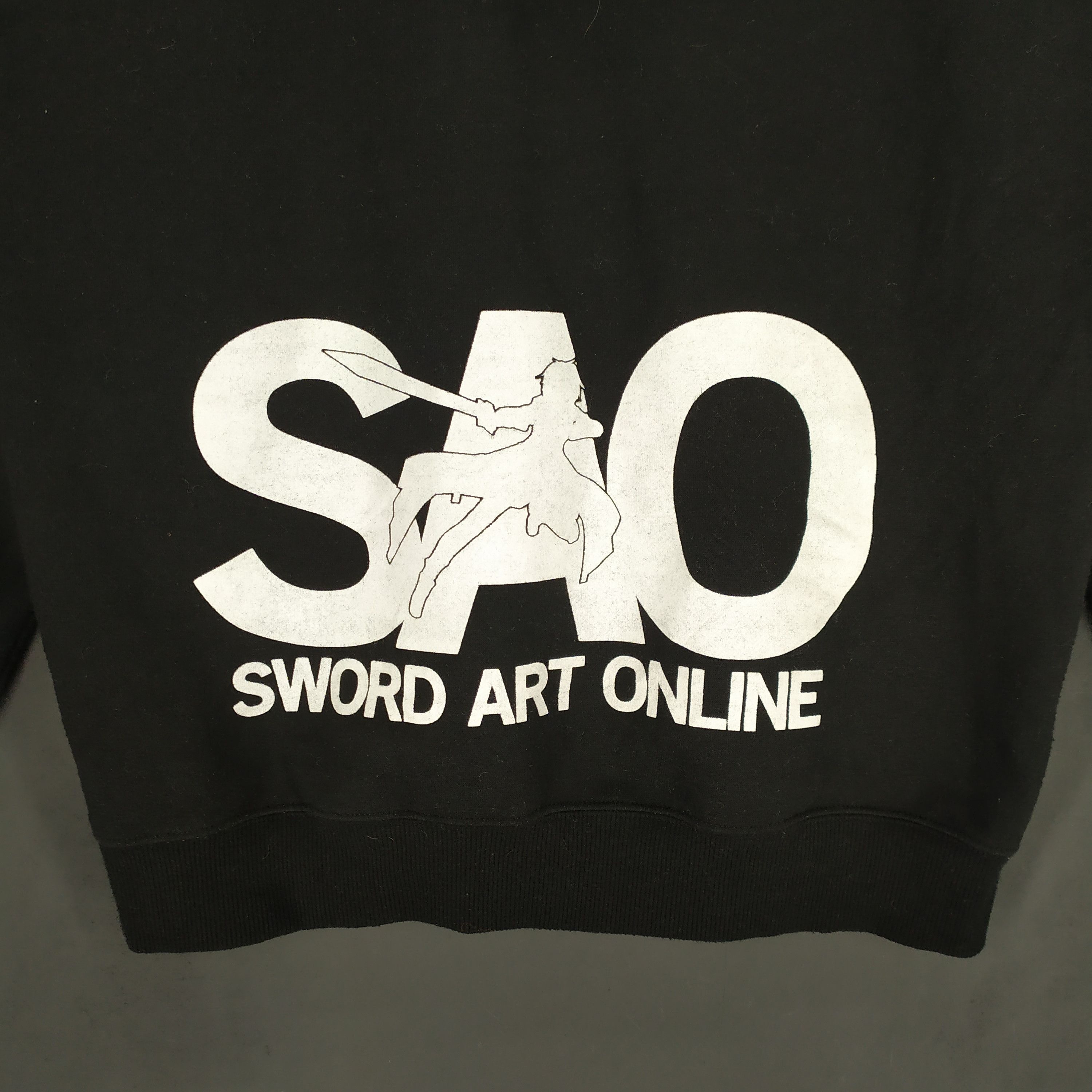Anime Sword Art Online Big Logo Zipper Hoodies #1235-51 Size US L / EU 52-54 / 3 - 2 Thumbnail
