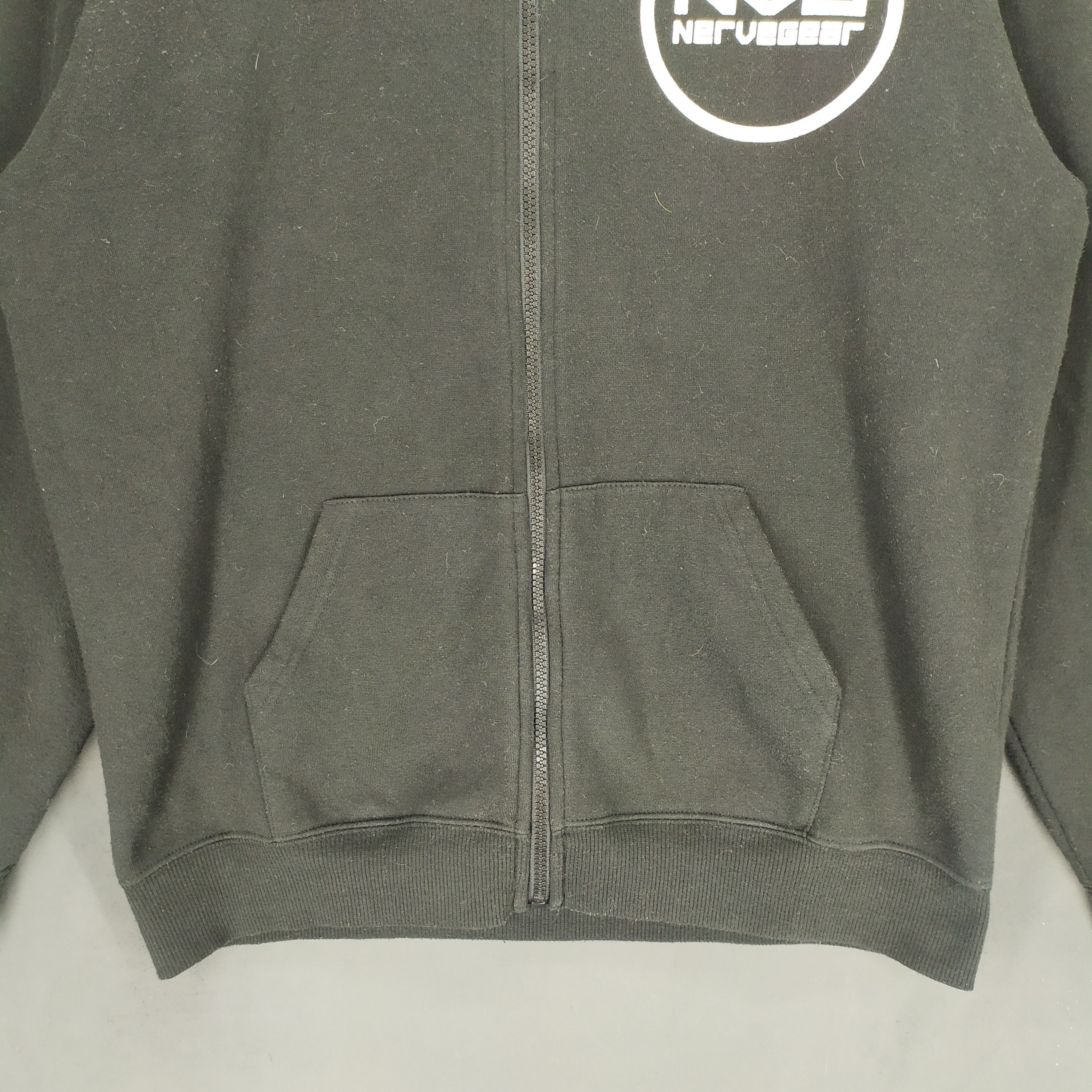 Anime Sword Art Online Big Logo Zipper Hoodies #1235-51 Size US L / EU 52-54 / 3 - 7 Thumbnail