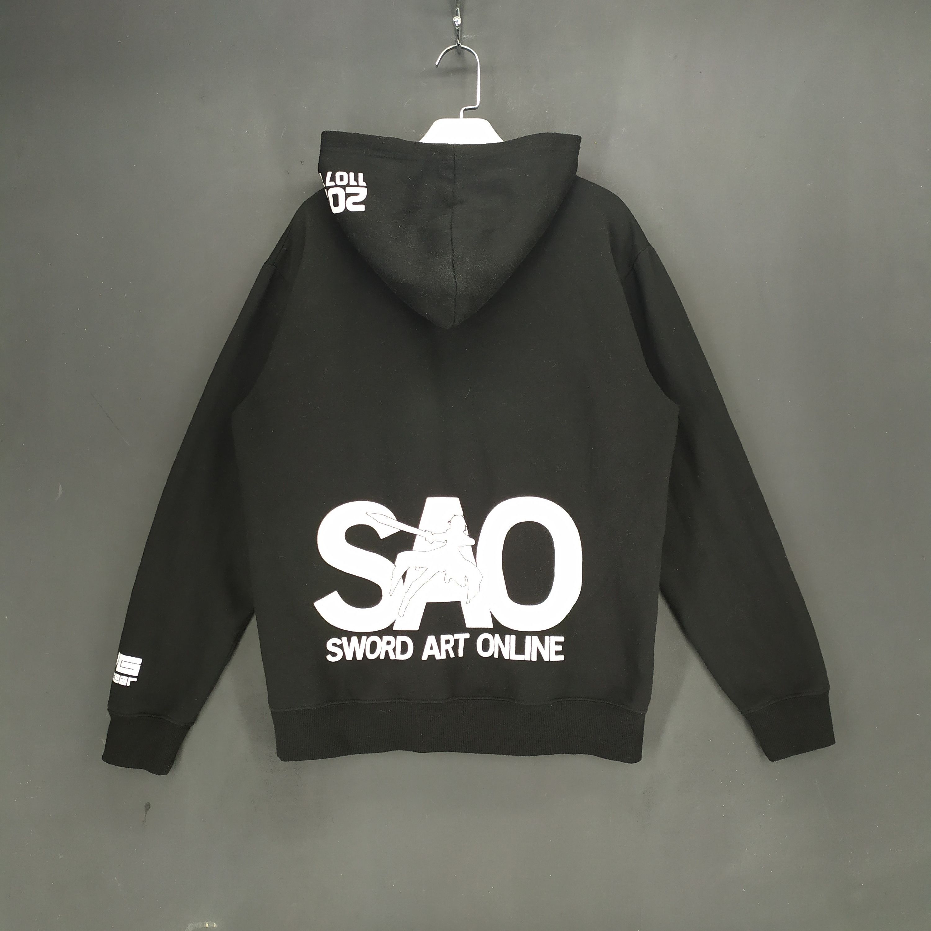 Anime Sword Art Online Big Logo Zipper Hoodies #1235-51 Size US L / EU 52-54 / 3 - 1 Thumbnail
