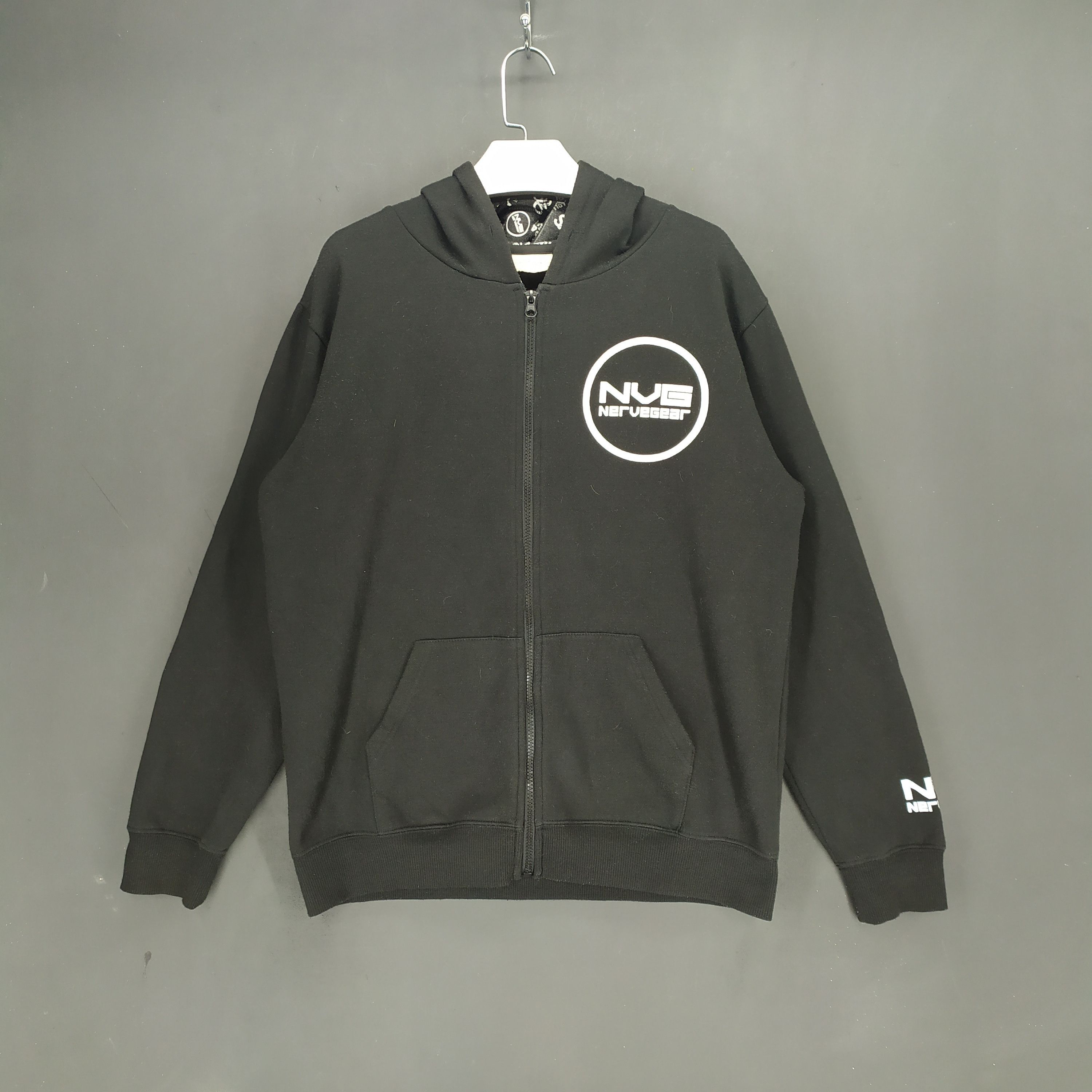 Anime Sword Art Online Big Logo Zipper Hoodies #1235-51 Size US L / EU 52-54 / 3 - 3 Thumbnail