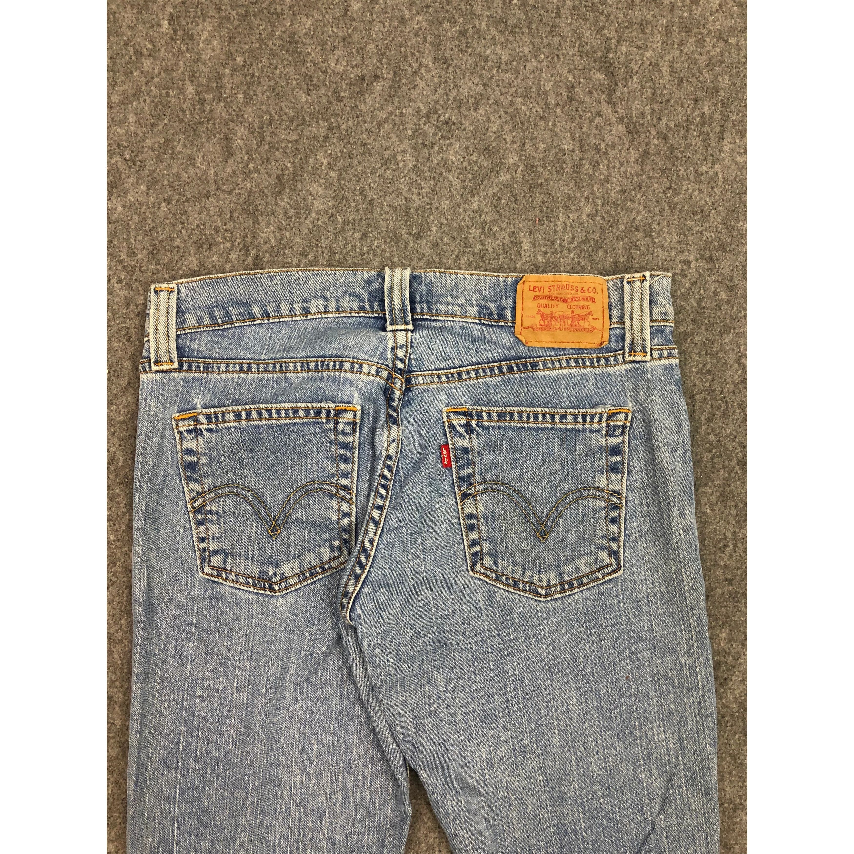 Levi's Vintage Levis Blue Faded Denim DP0303 Size US 32 / EU 48 - 4 Thumbnail