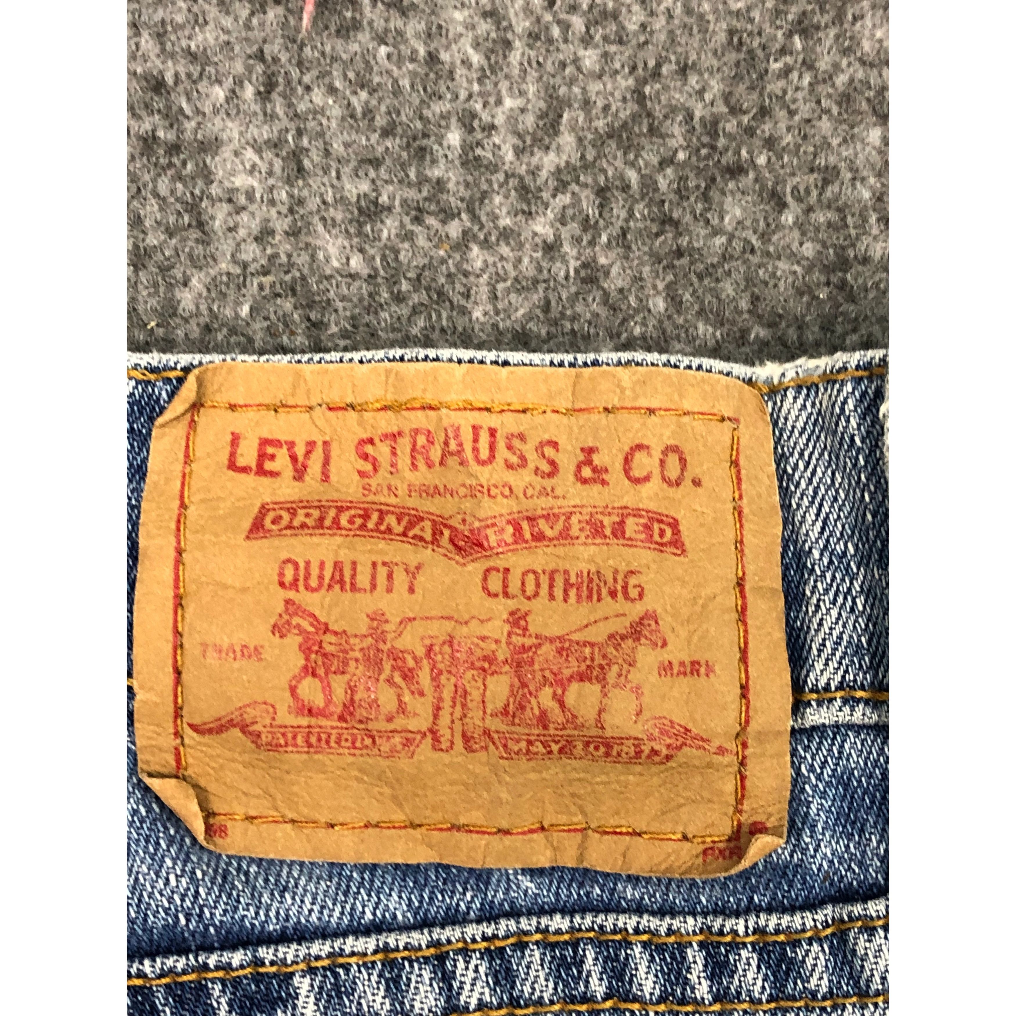 Levi's Vintage Levis Blue Faded Denim DP0303 Size US 32 / EU 48 - 5 Thumbnail