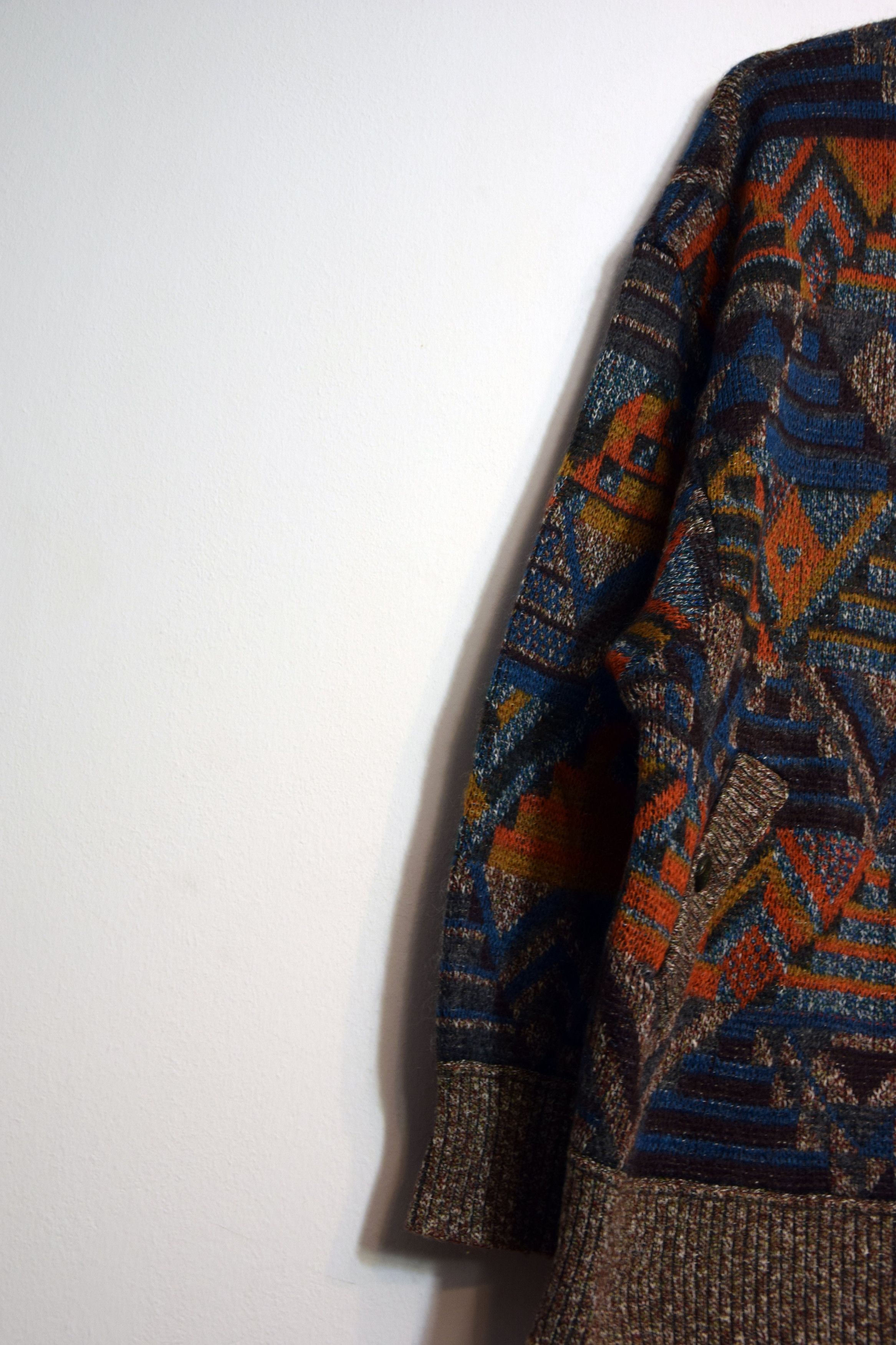Bogner × Vintage 80s Heavy Wool Mohair Bogner Knitwear Cardigan M Sweater Size US M / EU 48-50 / 2 - 3 Thumbnail