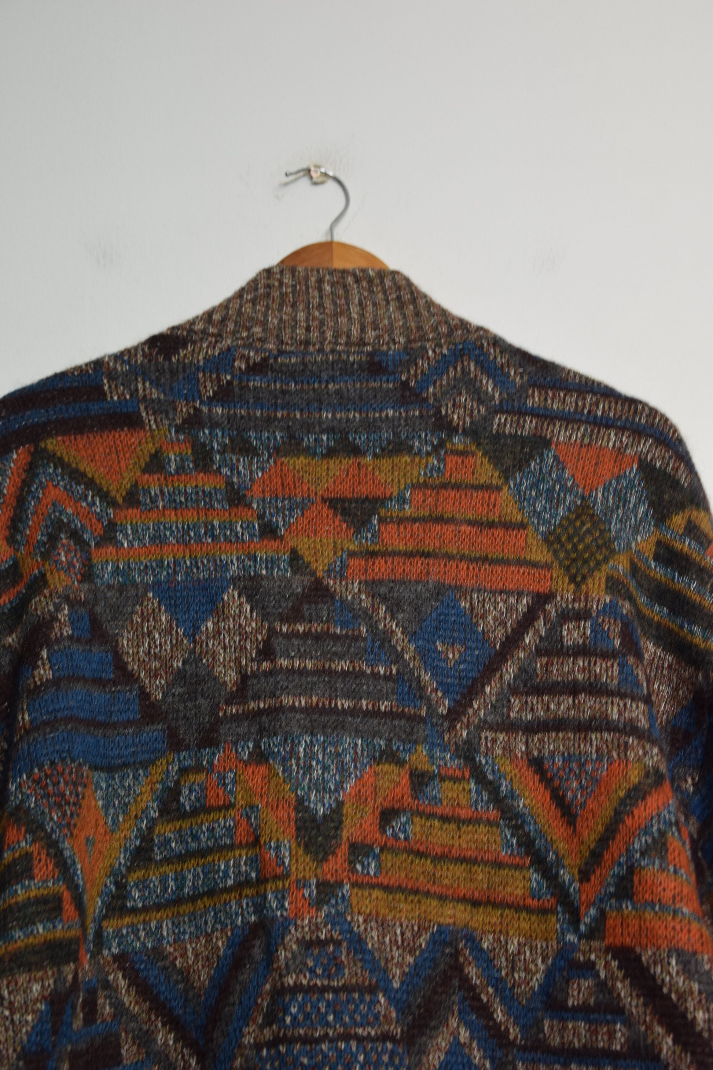 Bogner × Vintage 80s Heavy Wool Mohair Bogner Knitwear Cardigan M Sweater Size US M / EU 48-50 / 2 - 9 Thumbnail