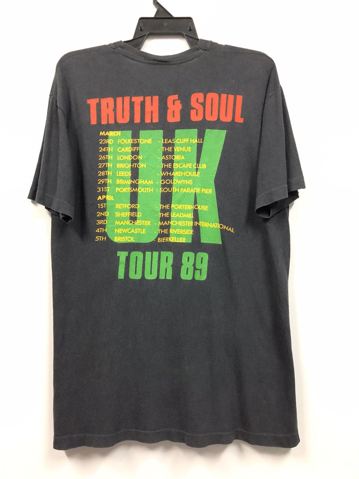 Band Tees Vintage 80s fishbone truth & soul tour uk Grunge Tee Size US L / EU 52-54 / 3 - 2 Thumbnail