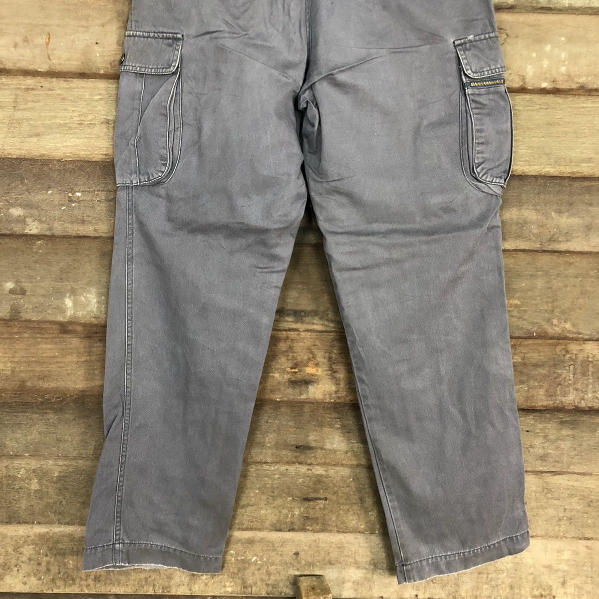Faded Glory × Japanese Brand Japan Grey Multipocket Cargo Pants #c958 Size US 28 / EU 44 - 10 Thumbnail