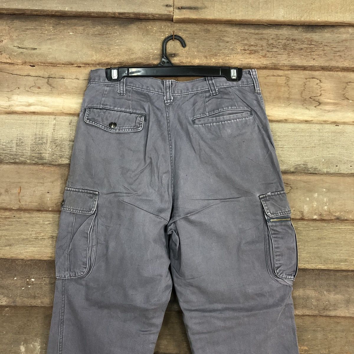Faded Glory × Japanese Brand Japan Grey Multipocket Cargo Pants #c958 Size US 28 / EU 44 - 9 Thumbnail