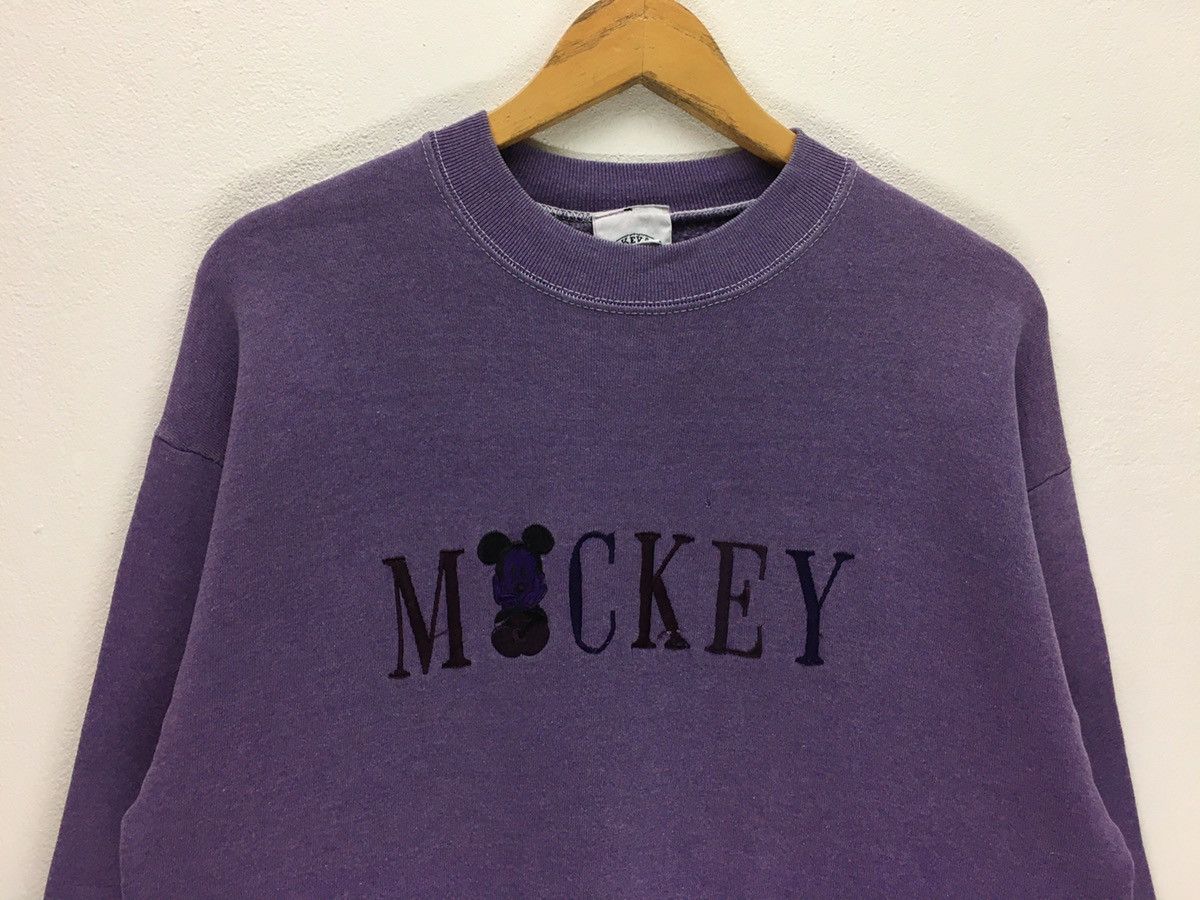 Disney × Mickey Mouse × Vintage Vintage Mickey Mouse Cartoon Sweatshirt Size US M / EU 48-50 / 2 - 2 Thumbnail