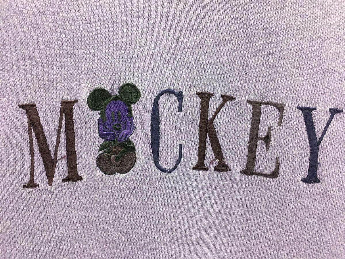 Disney × Mickey Mouse × Vintage Vintage Mickey Mouse Cartoon Sweatshirt Size US M / EU 48-50 / 2 - 3 Thumbnail