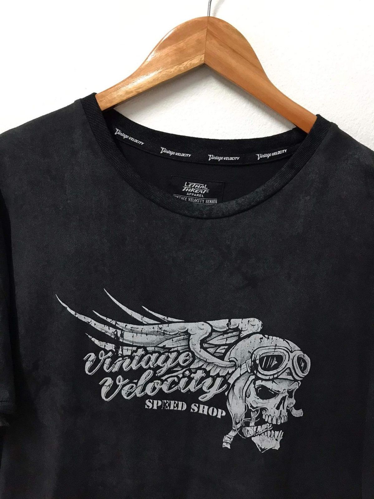 Affliction × Ed Hardy Lethal Threat Affliction Skull Graphics Tee Speed Shop Size US XXL / EU 58 / 5 - 8 Thumbnail