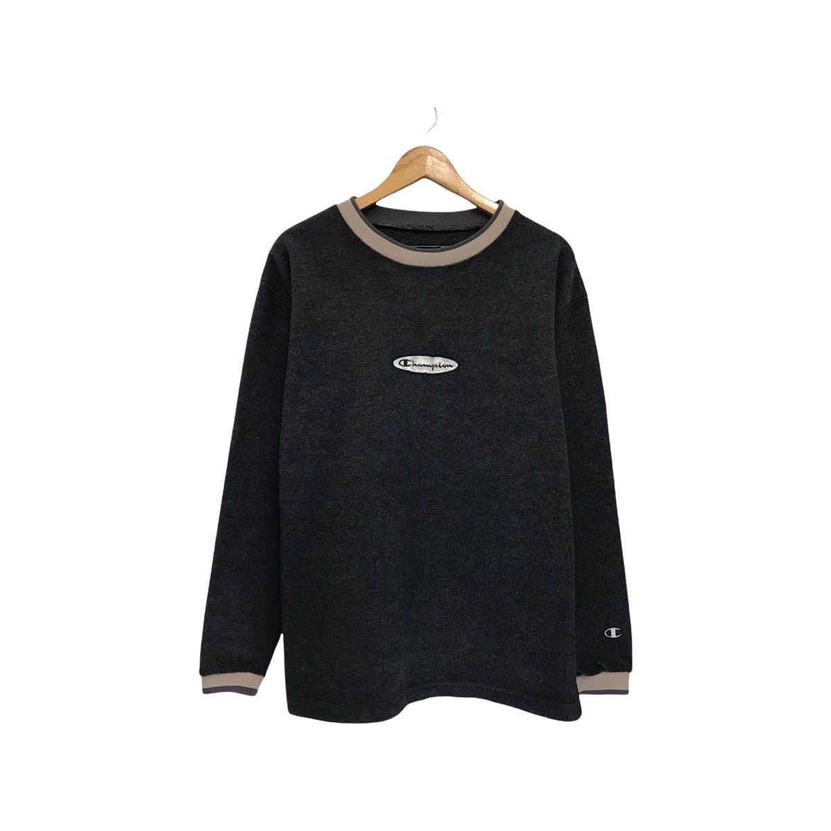 Champion × Vintage Vintage Champion Sweatshirt Ringer Spellout Champion Size US L / EU 52-54 / 3 - 1 Thumbnail