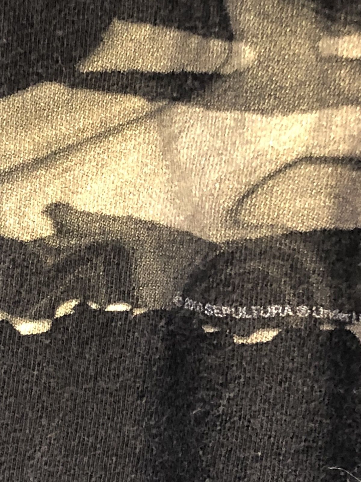 Band Tees Vintage Travis Scott Sepultra 2000 Tee Size US XL / EU 56 / 4 - 4 Thumbnail
