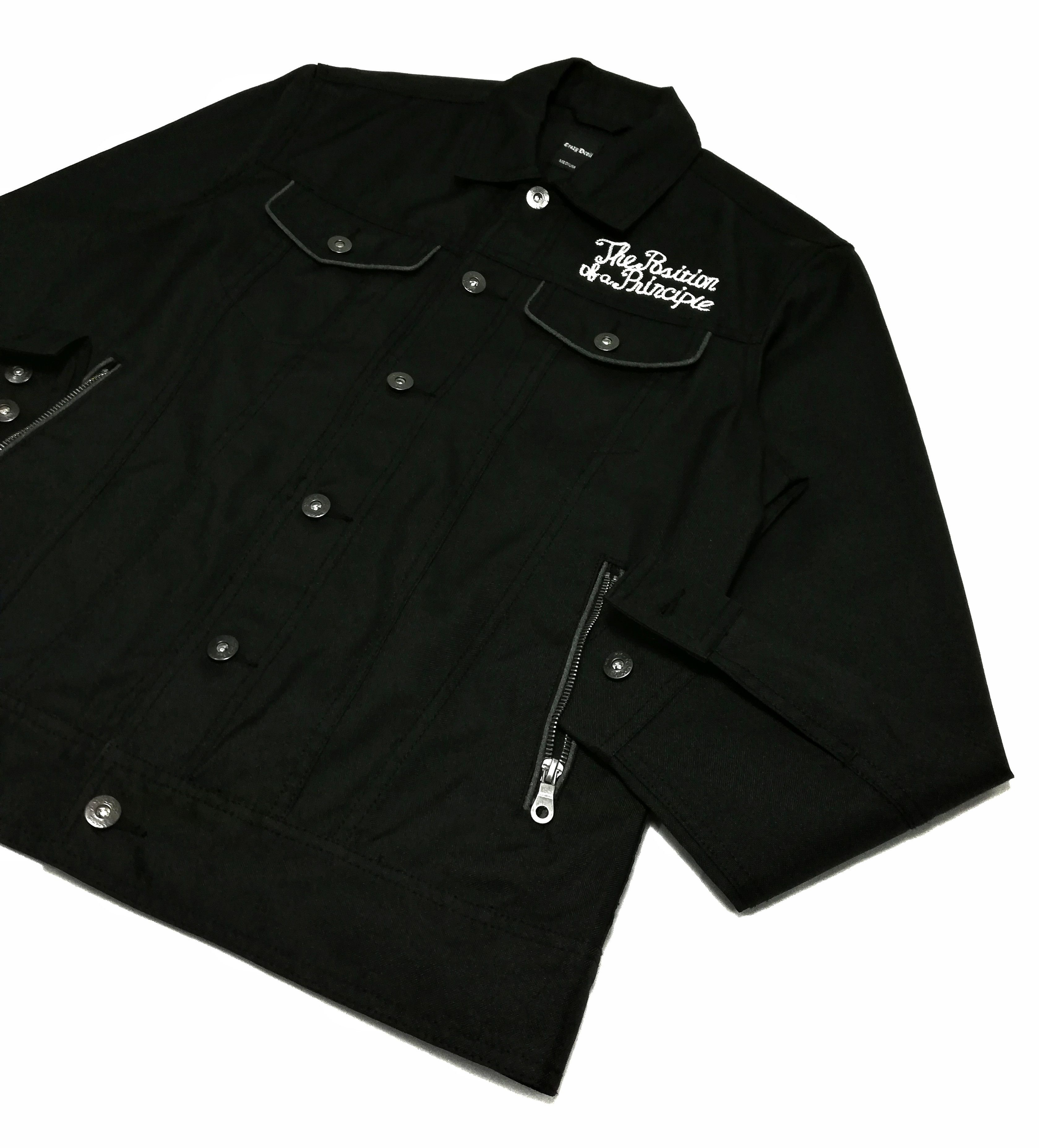 Japanese Brand × Vintage 🔥Crazy Devil The Position Of A Principle Button Up Jacket Size US S / EU 44-46 / 1 - 5 Thumbnail
