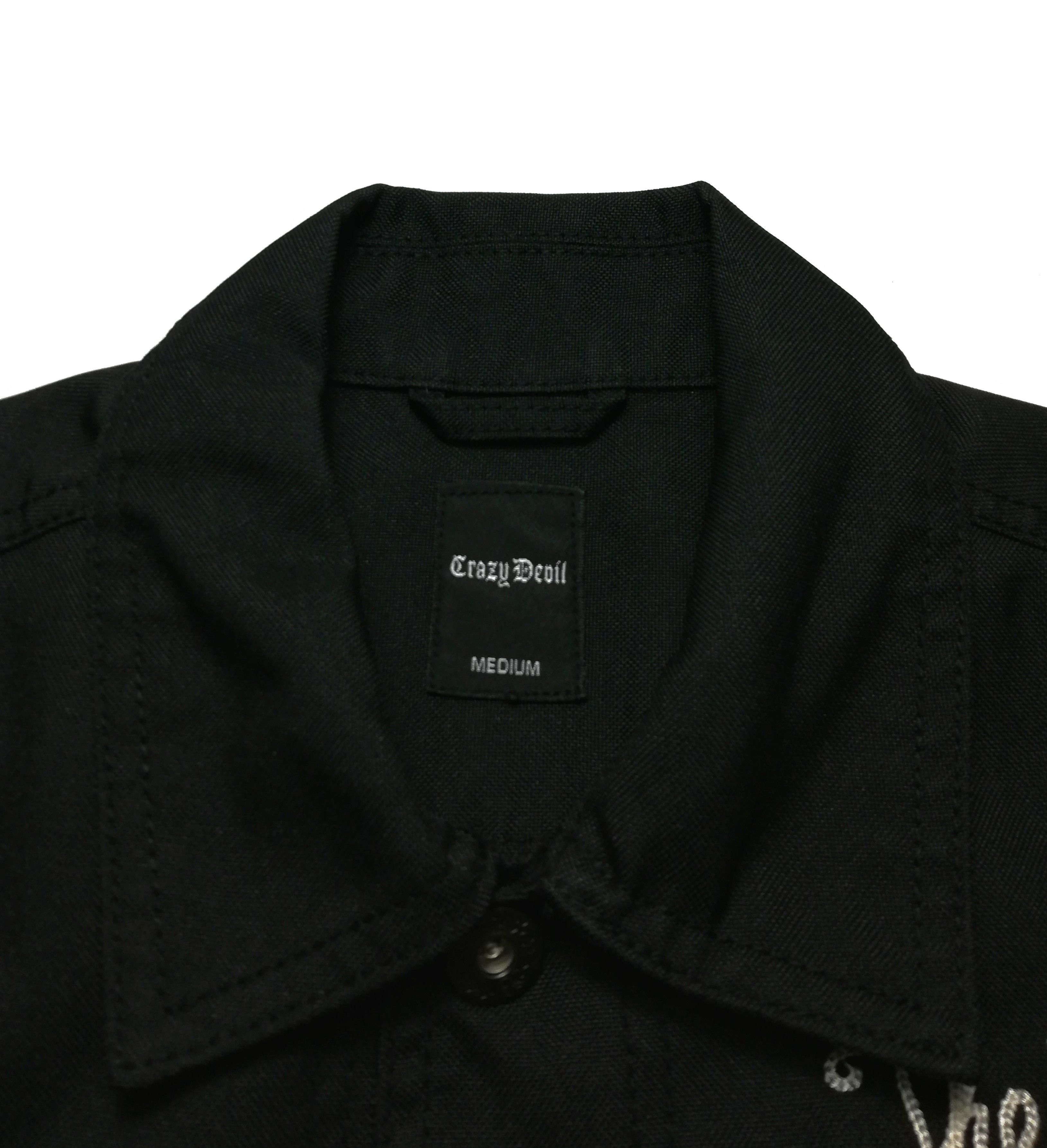 Japanese Brand × Vintage 🔥Crazy Devil The Position Of A Principle Button Up Jacket Size US S / EU 44-46 / 1 - 8 Thumbnail