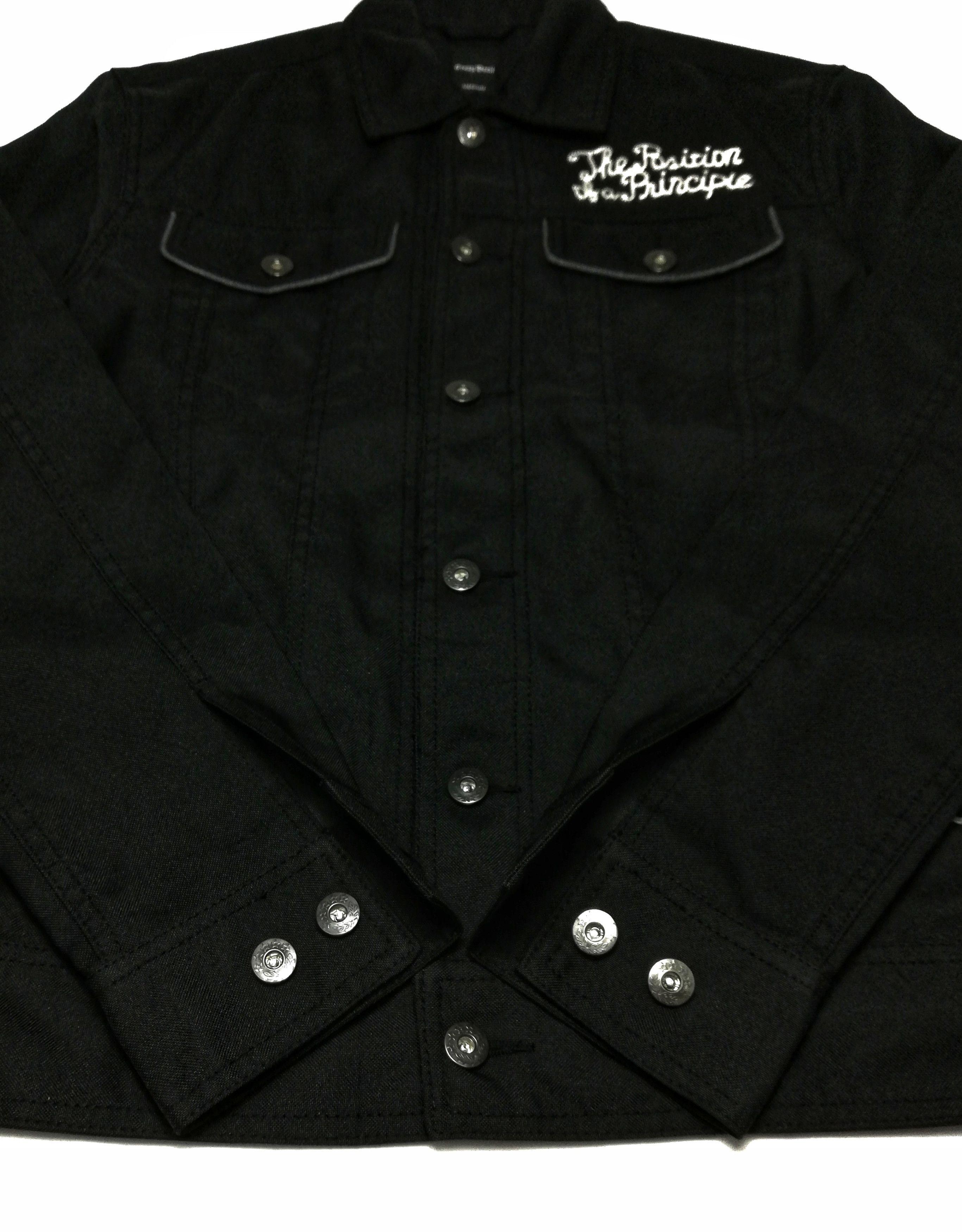 Japanese Brand × Vintage 🔥Crazy Devil The Position Of A Principle Button Up Jacket Size US S / EU 44-46 / 1 - 6 Thumbnail