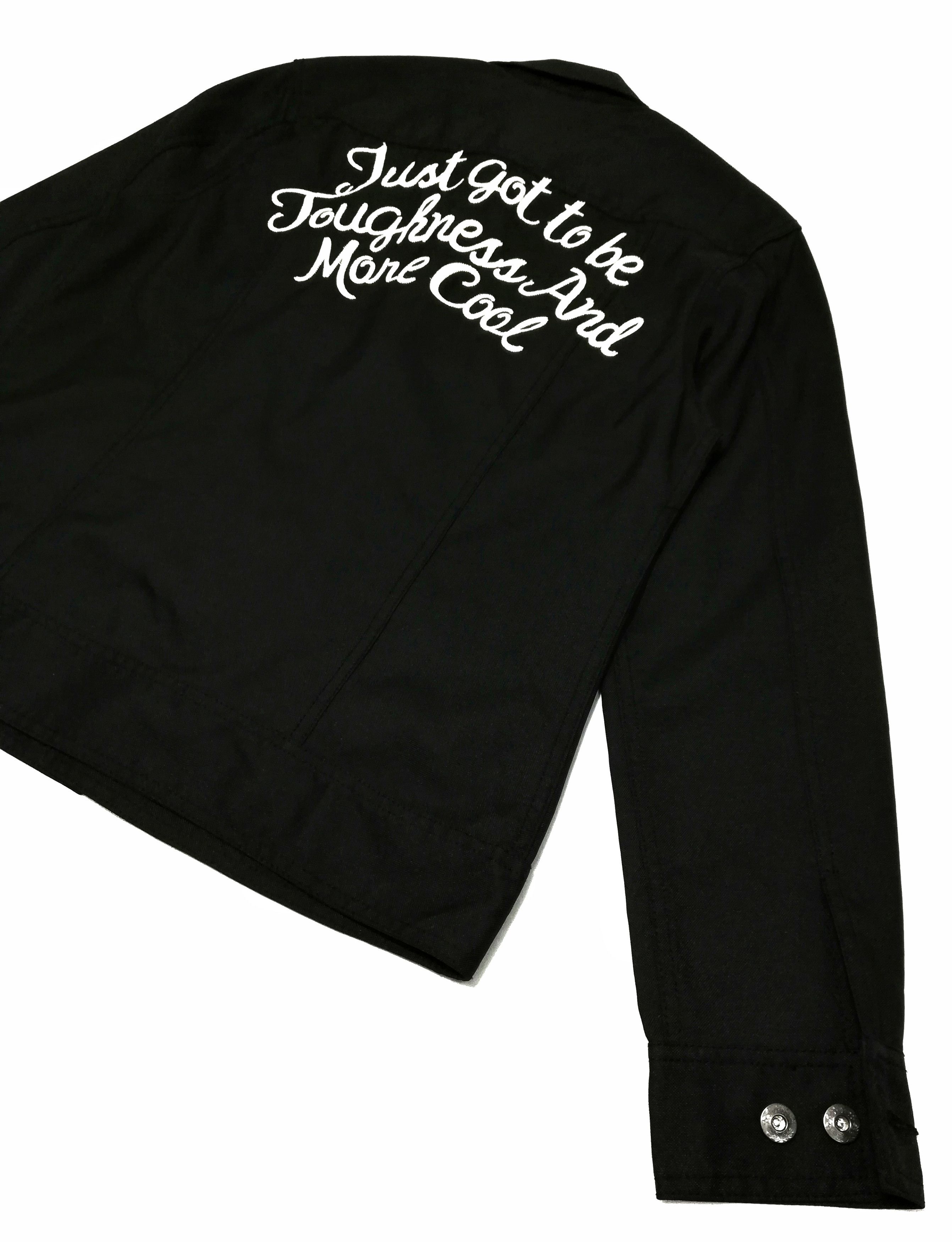Japanese Brand × Vintage 🔥Crazy Devil The Position Of A Principle Button Up Jacket Size US S / EU 44-46 / 1 - 13 Thumbnail