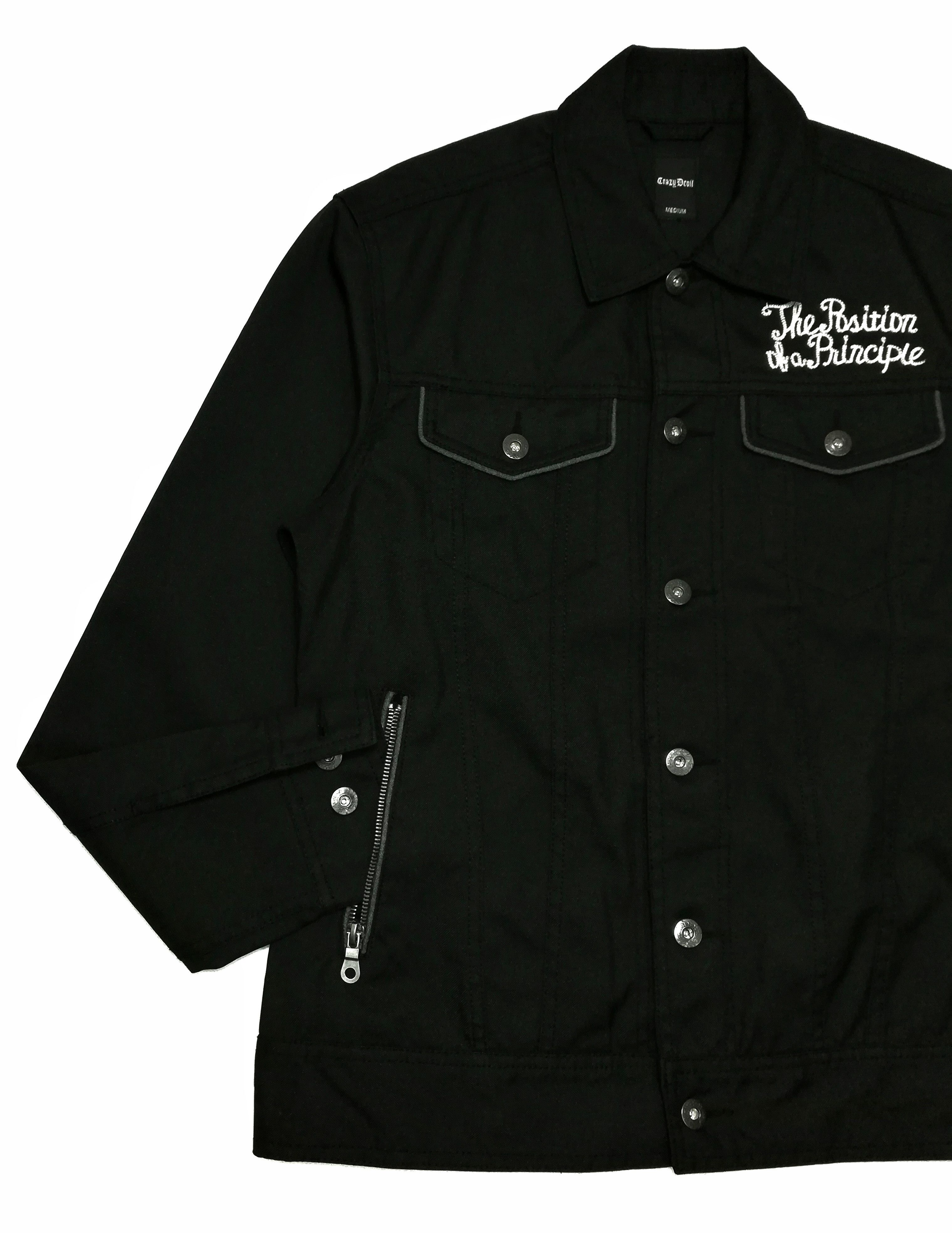 Japanese Brand × Vintage 🔥Crazy Devil The Position Of A Principle Button Up Jacket Size US S / EU 44-46 / 1 - 3 Thumbnail