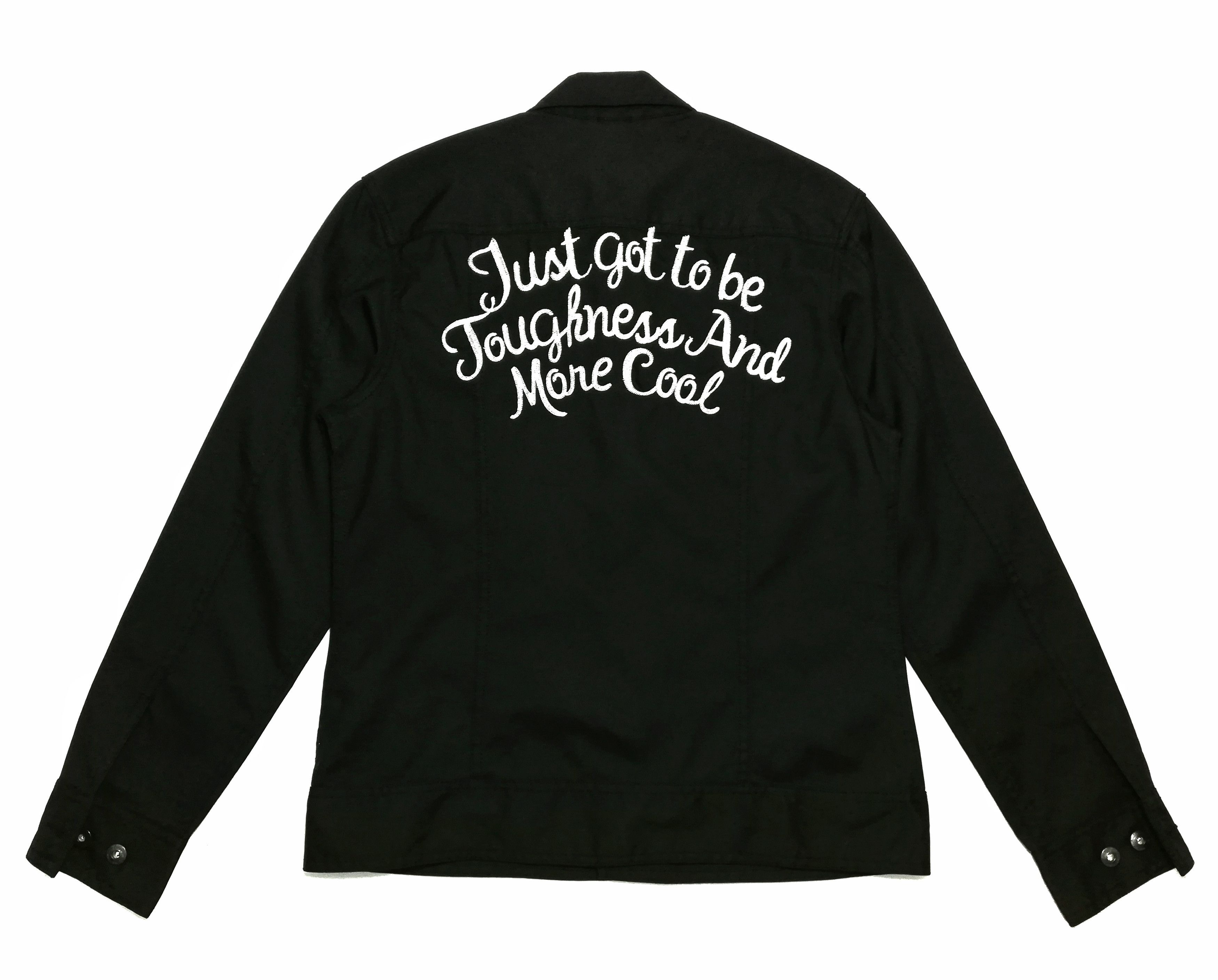 Japanese Brand × Vintage 🔥Crazy Devil The Position Of A Principle Button Up Jacket Size US S / EU 44-46 / 1 - 11 Thumbnail