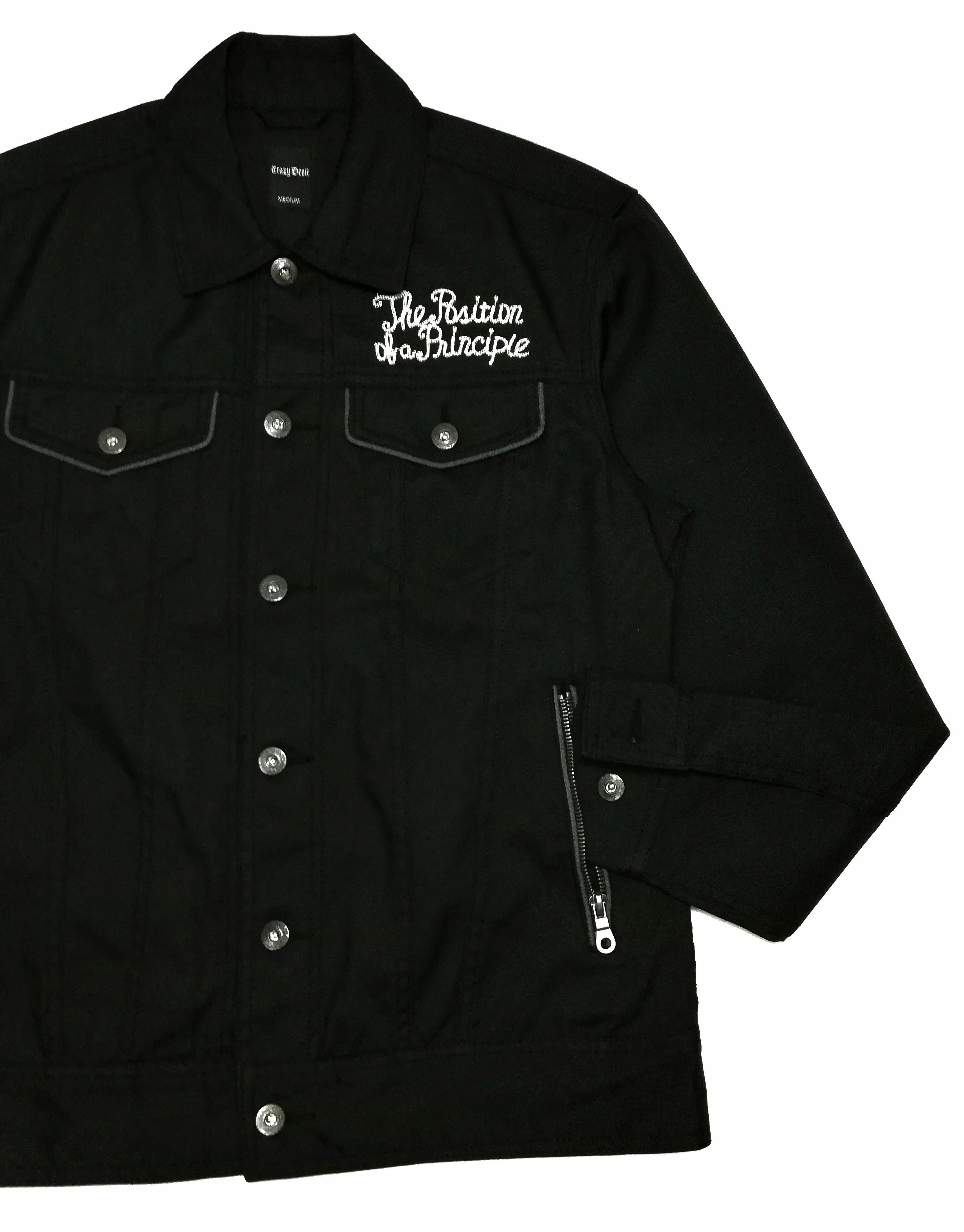 Japanese Brand × Vintage 🔥Crazy Devil The Position Of A Principle Button Up Jacket Size US S / EU 44-46 / 1 - 4 Thumbnail