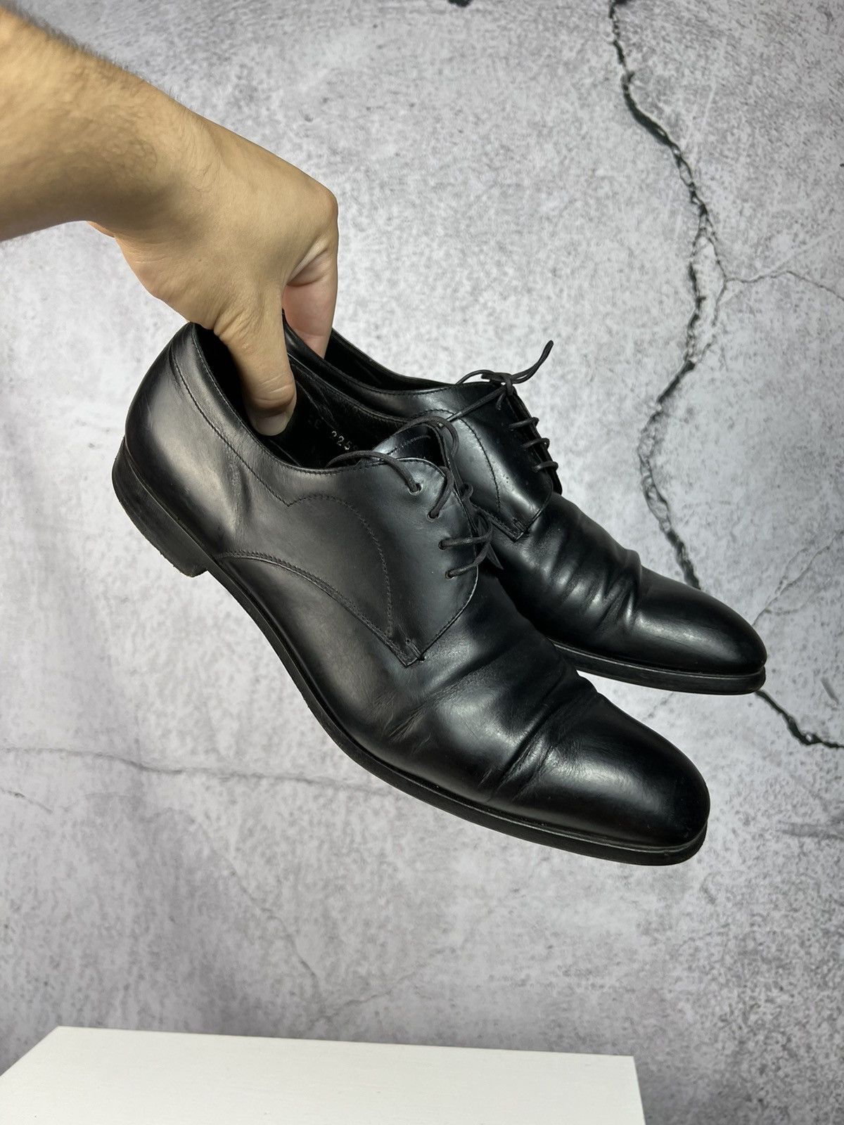 image of Prada Derby / Derbies Formal Shoes in Black, Men's (Size 7)