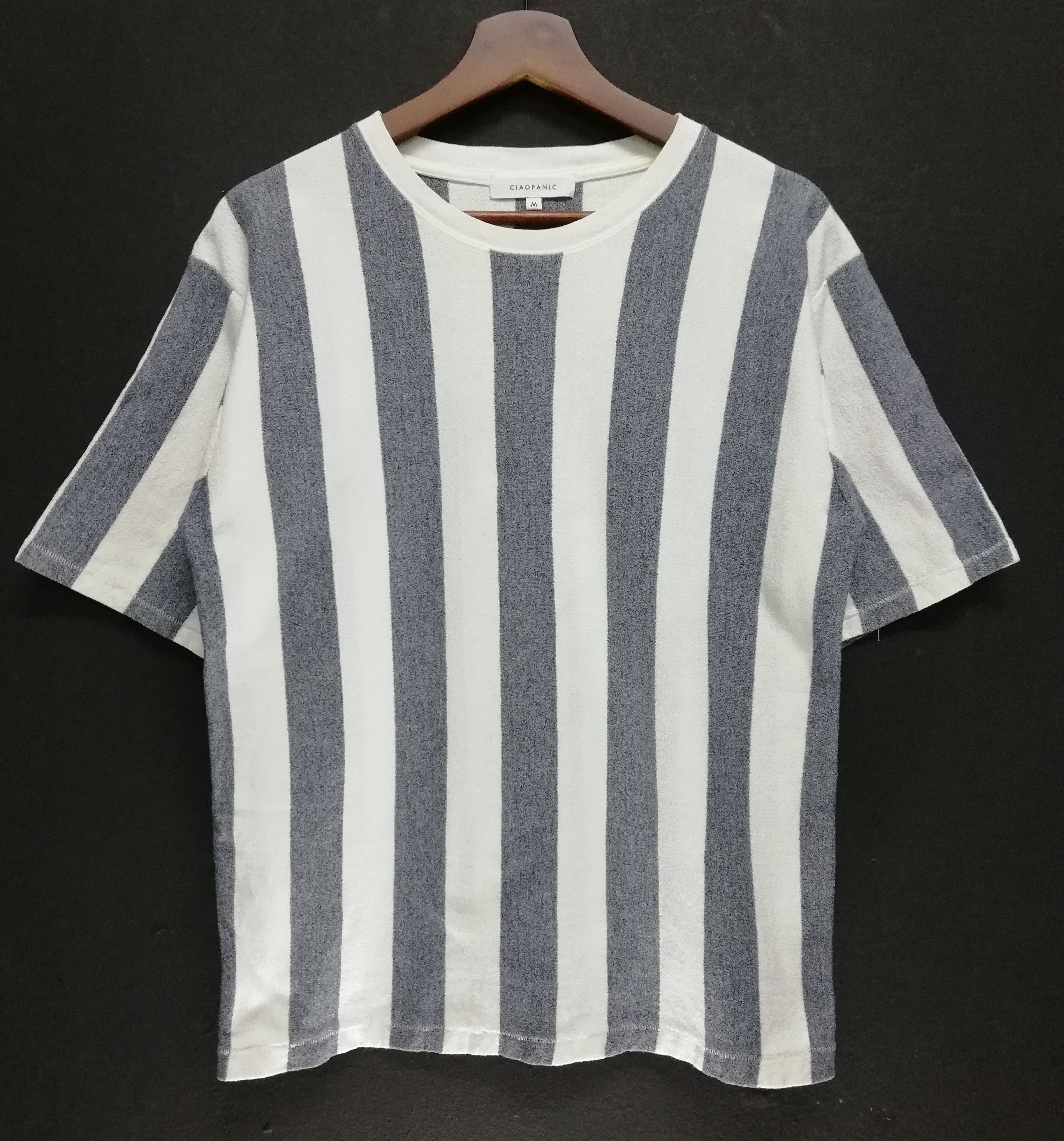 Ciaopanic × Japanese Brand 🔥SUMMER SALE 🏖 CIAOPANIC Stripes Short Sleeve T-Shirts🔥 Size US S / EU 44-46 / 1 - 1 Thumbnail