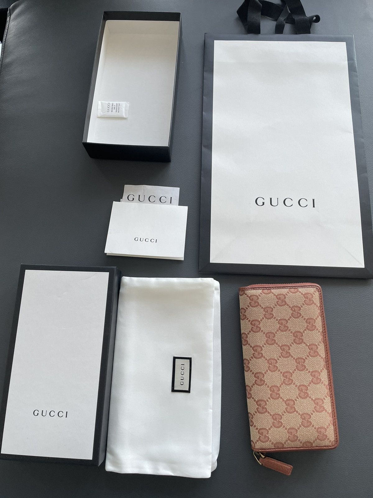 Gucci × New York Yankees Rare Brand NEW Sold Out Limited Super Runway GG Logo Wallet Size ONE SIZE - 7 Thumbnail