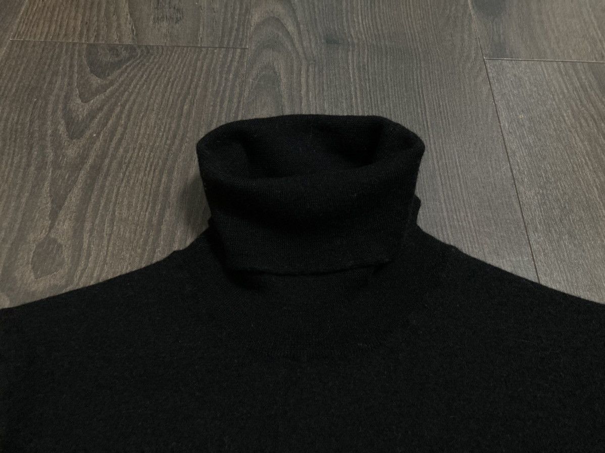 Maison Margiela MAISON MARGIELA Turtleneck Black Wool Sweater Size US S / EU 44-46 / 1 - 4 Thumbnail