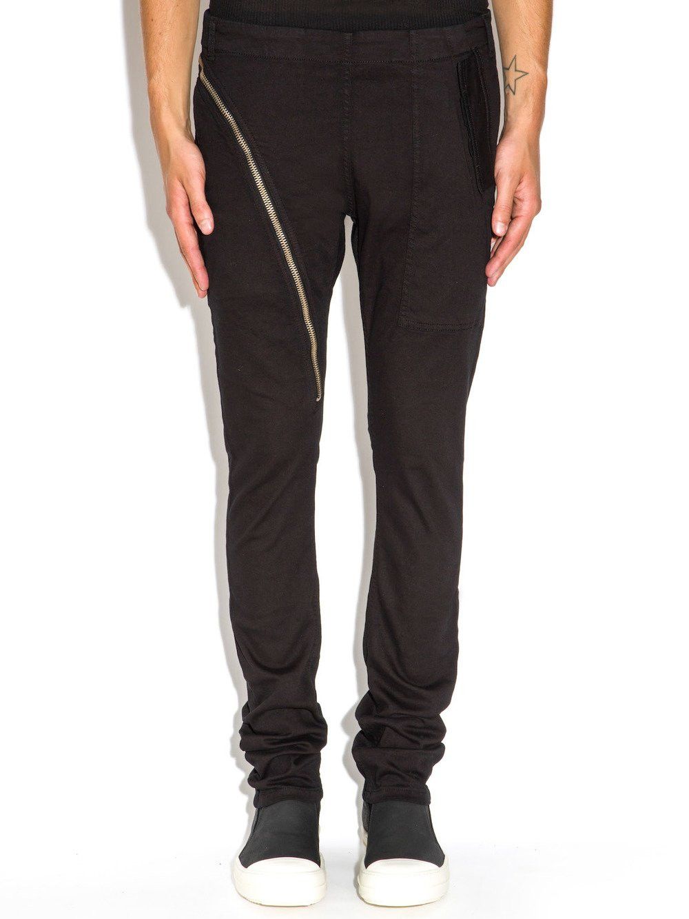 image of Fw14 Rick Owens Aircut Jeans in Black, Men's (Size 31)