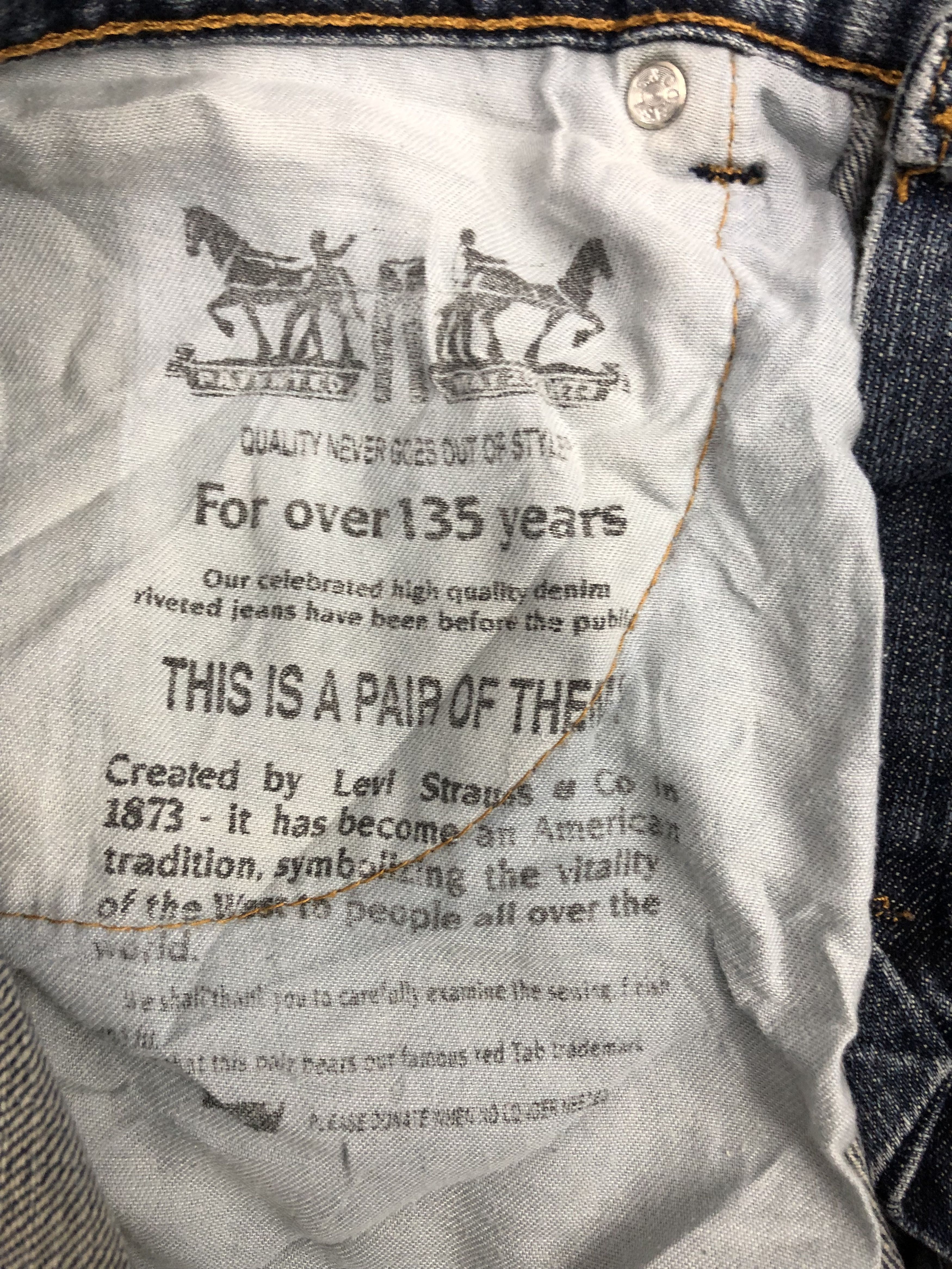 Levi's Vintage Levis 559 Sun Faded Denim DP1073 Size US 32 / EU 48 - 14 Thumbnail