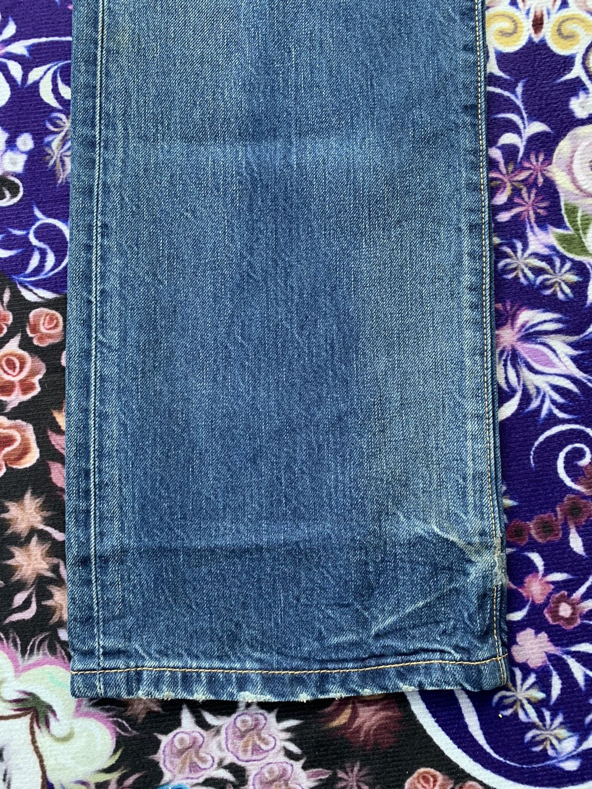 If Six Was Nine Vintage Levis 501 Faded Wash Denim Size US 32 / EU 48 - 3 Thumbnail