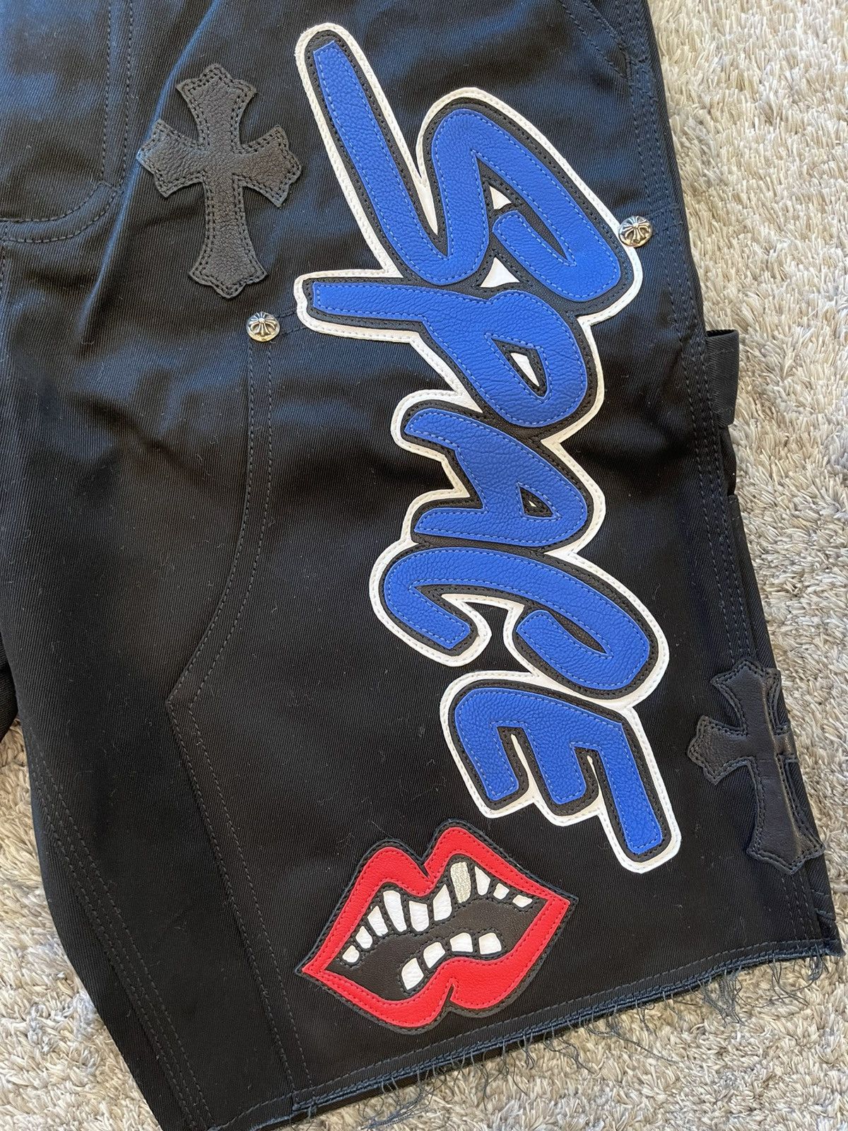 Chrome Hearts Chrome Hearts Mattyboy Patches Short Size US 27 - 3 Thumbnail