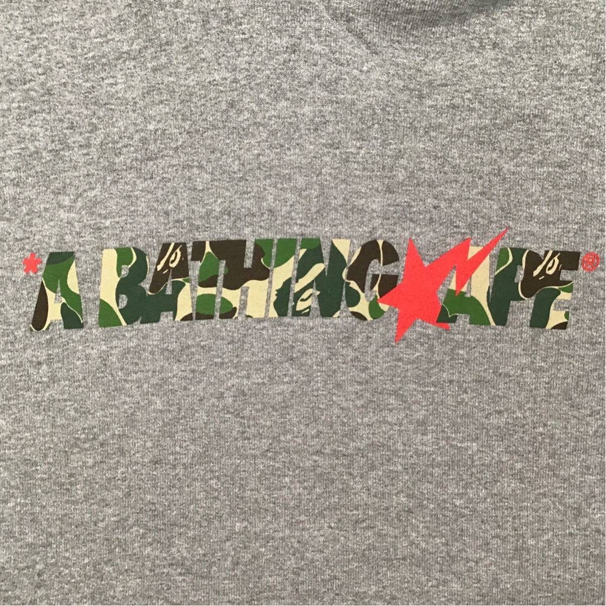 Bape BAPE ABC camo APE logo pullover hoodie gray Size US L / EU 52-54 / 3 - 2 Thumbnail