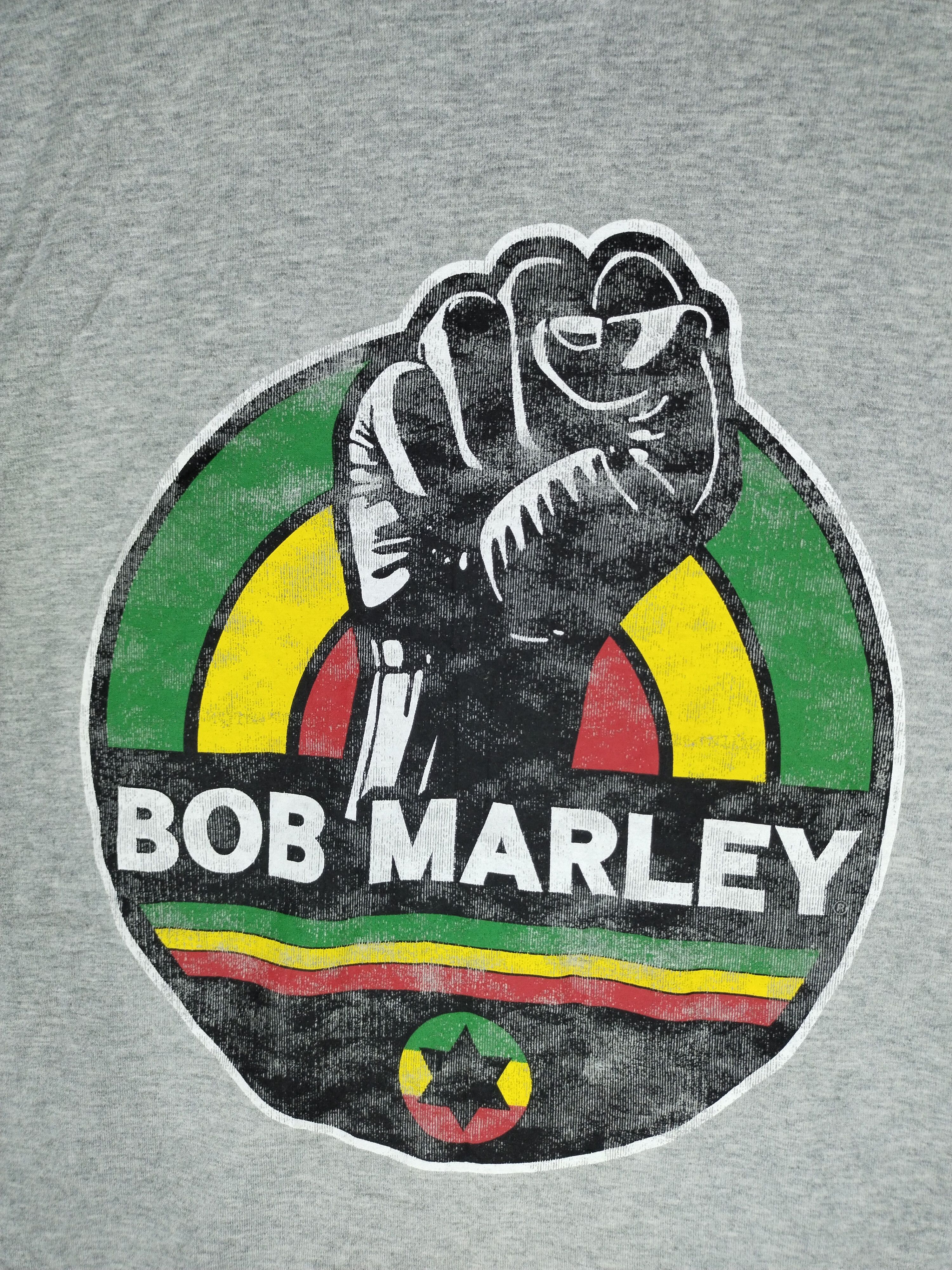Band Tees × Bob Marley THE FLAG LOGO OF FIFTY SIX HOPE ROAD MUSIC TEE Size US M / EU 48-50 / 2 - 3 Thumbnail