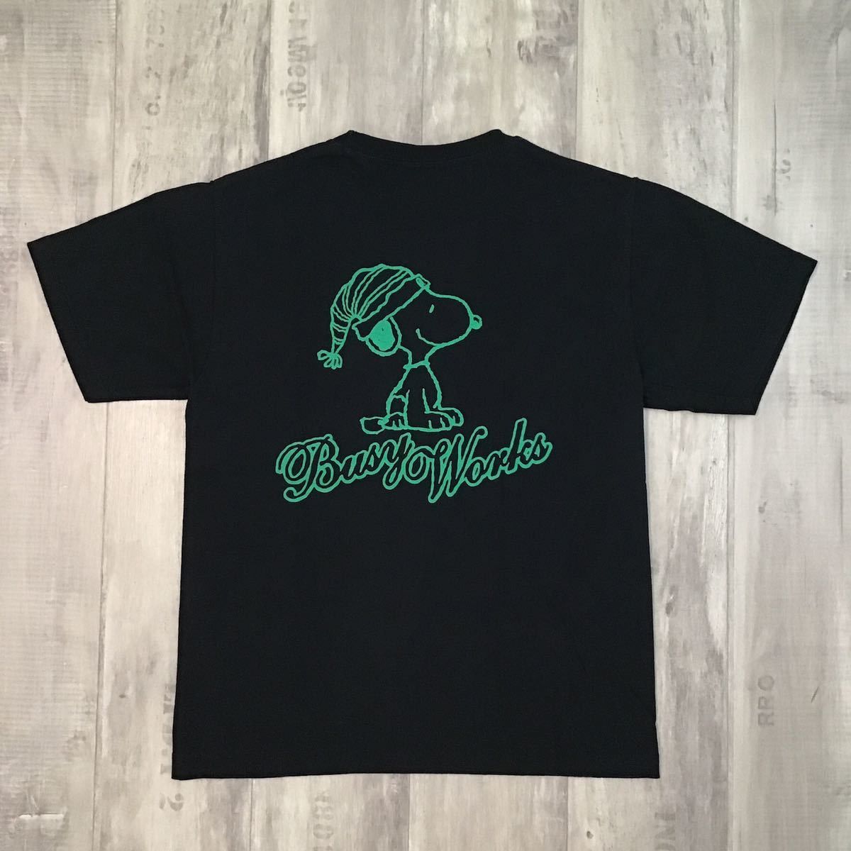 Bape × Peanuts BAPE × peanuts snoopy T-shirt Black a bathing ape Size US S / EU 44-46 / 1 - 3 Thumbnail