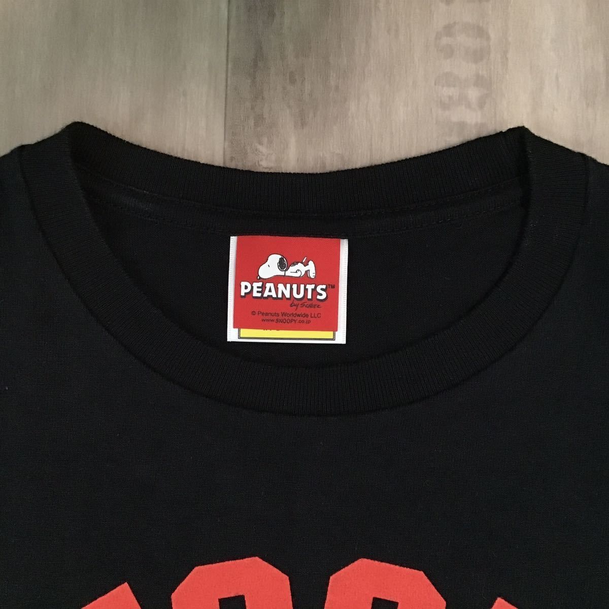 Bape × Peanuts BAPE × peanuts snoopy T-shirt Black a bathing ape Size US S / EU 44-46 / 1 - 5 Thumbnail