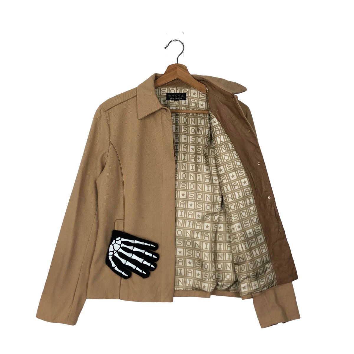 Vintage VINTAGE SONIA RYKIEL BUTTON JACKET Size M / US 6-8 / IT 42-44 - 8 Thumbnail