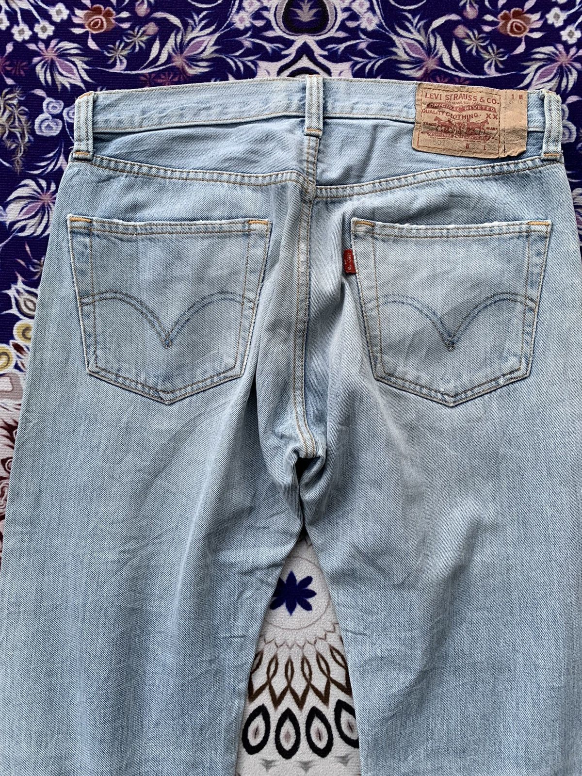 Levi's Vintage Levis 501 Distressed Denim Size US 32 / EU 48 - 12 Thumbnail