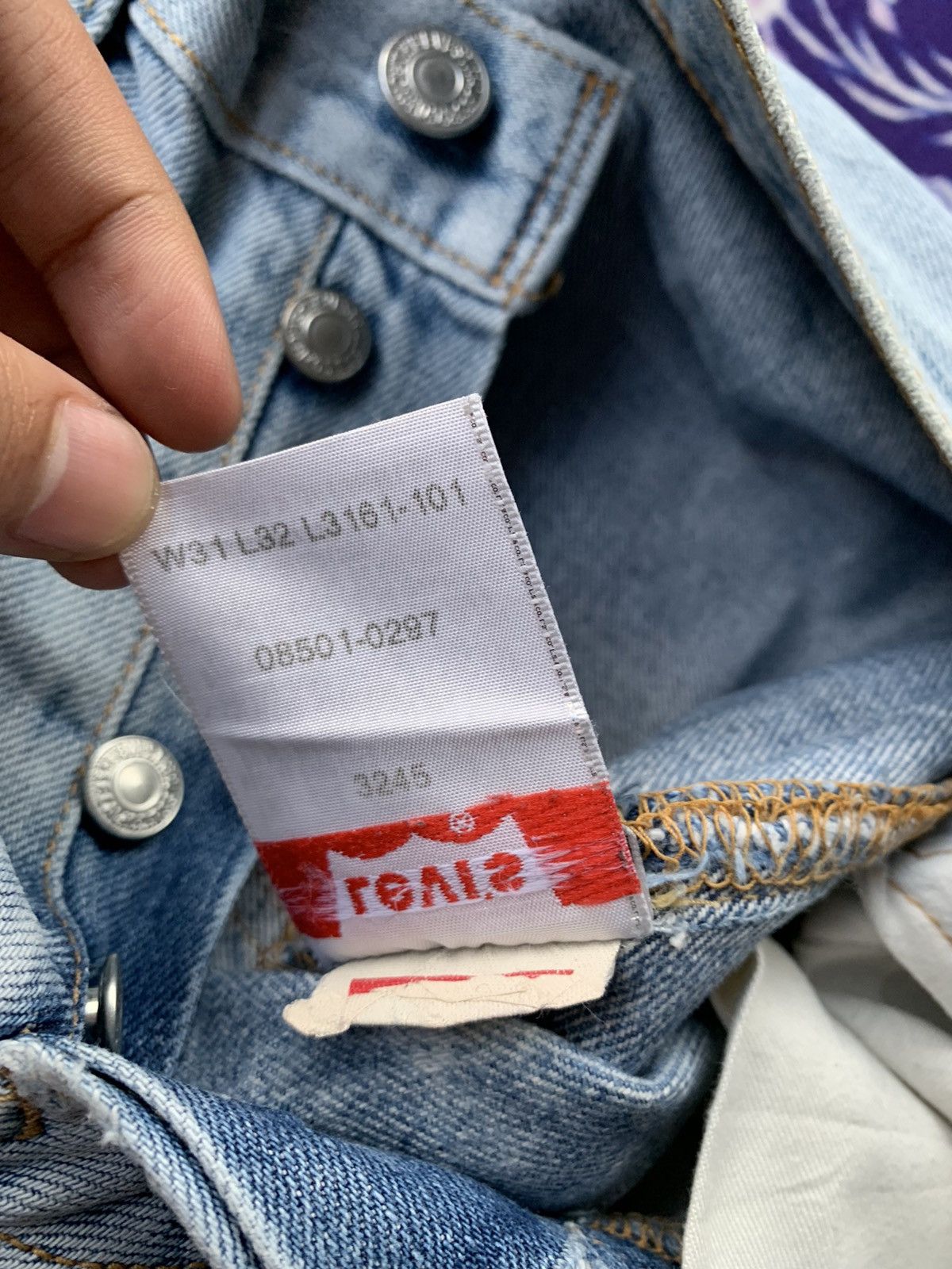 Levi's Vintage Levis 501 Distressed Denim Size US 32 / EU 48 - 8 Thumbnail
