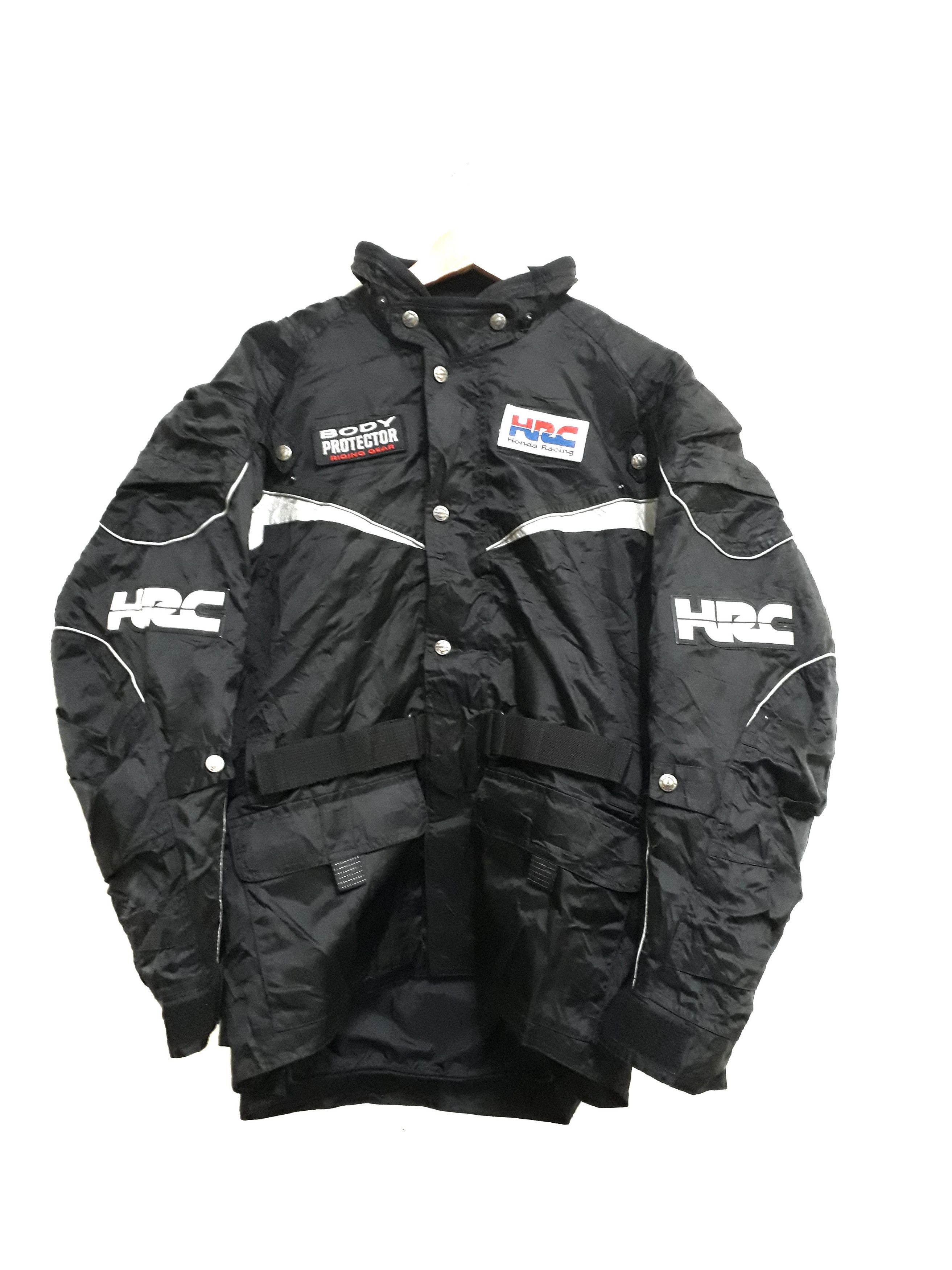 image of Ready To Honda Racing Hrc Motocycle Jacket Japanese in Black, Men's (Size Medium)