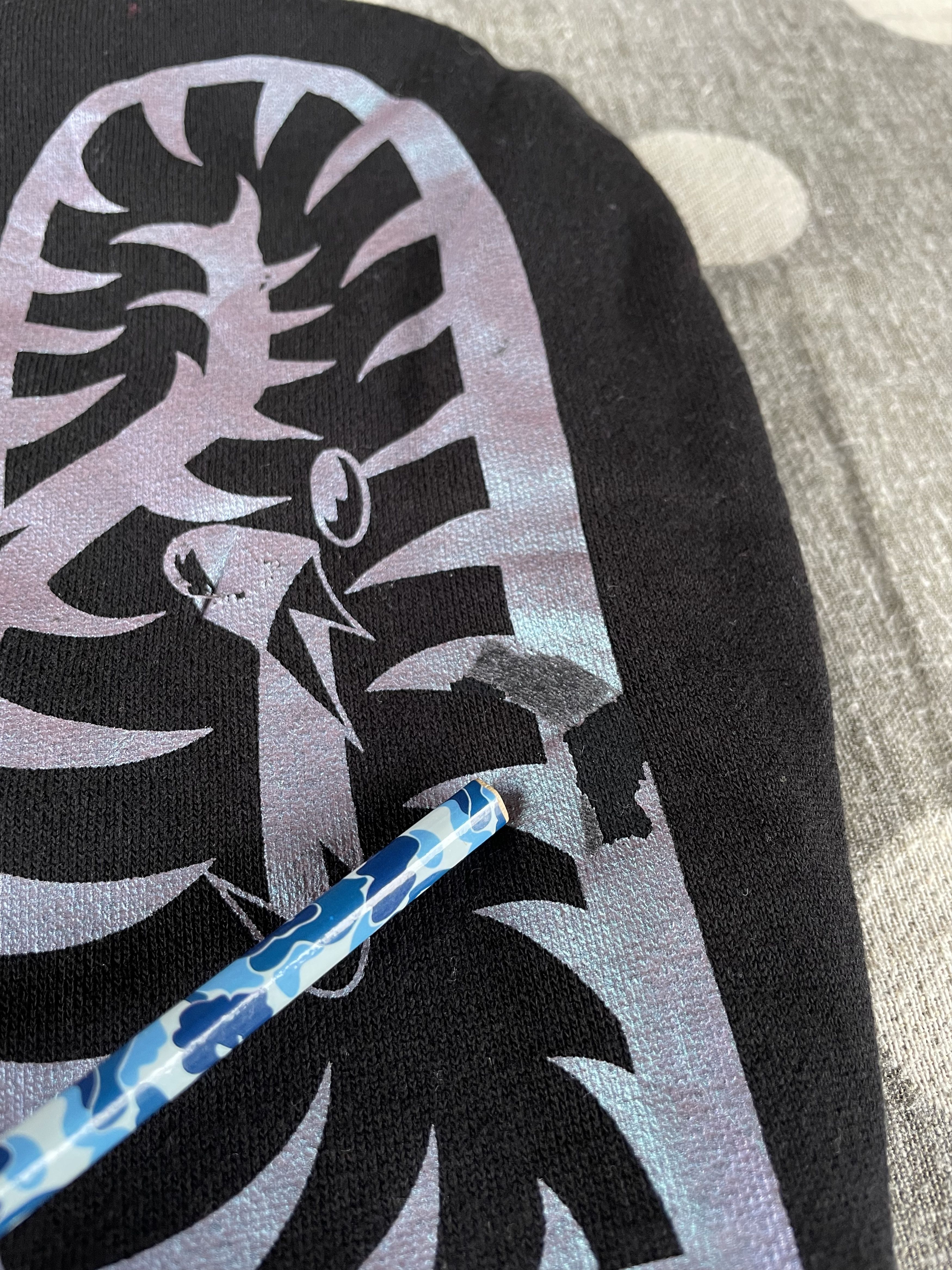 Bape Space Camo Shark Full Zip Hoodie Size S / US 4 / IT 40 - 15 Thumbnail