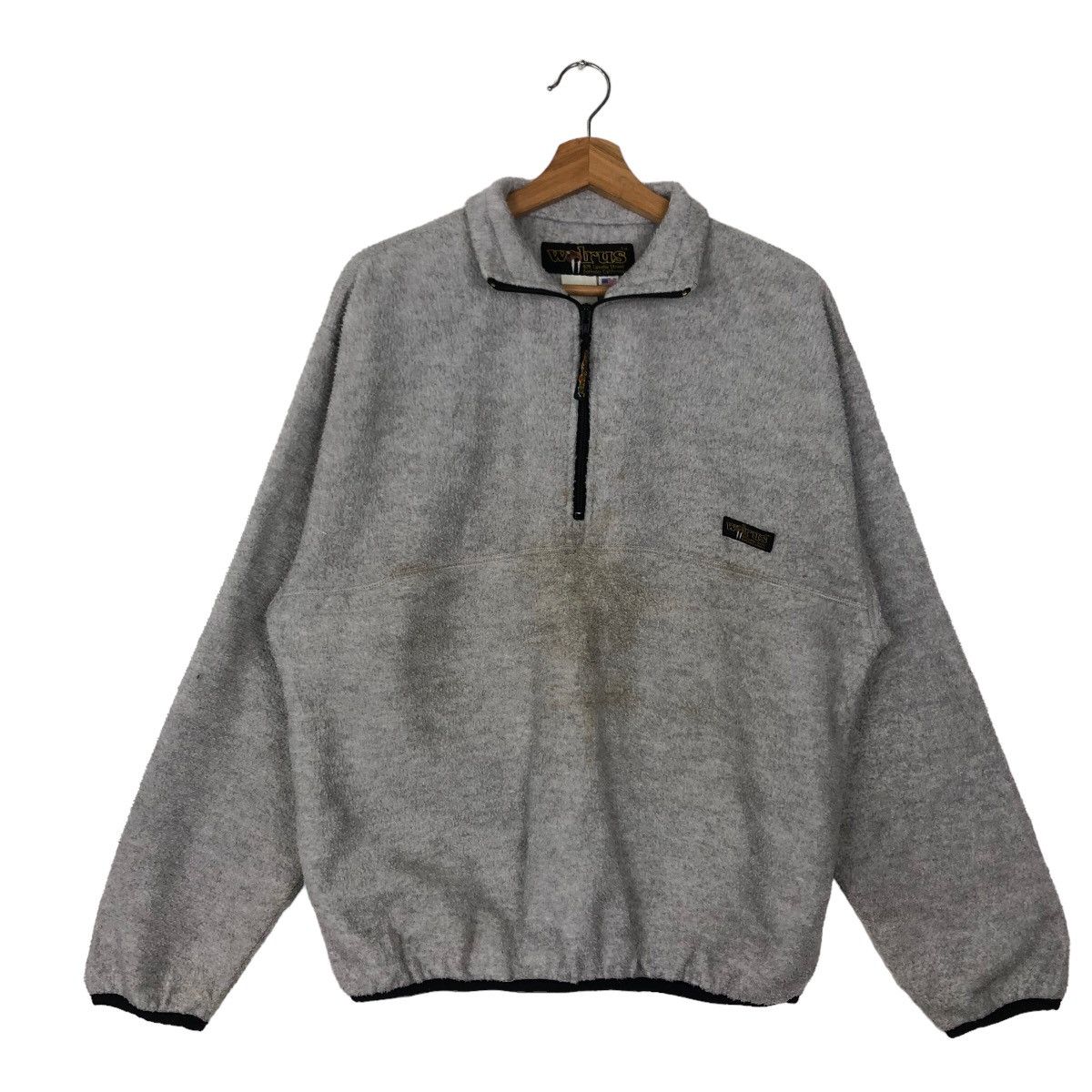 Japanese Brand VINTAGE FLEECE JACKET WOLRUS MADE IN USA WINTER WEAR Size US M / EU 48-50 / 2 - 1 Thumbnail