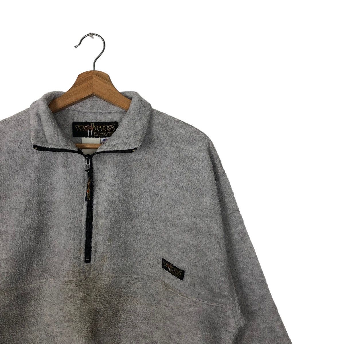 Japanese Brand VINTAGE FLEECE JACKET WOLRUS MADE IN USA WINTER WEAR Size US M / EU 48-50 / 2 - 5 Thumbnail