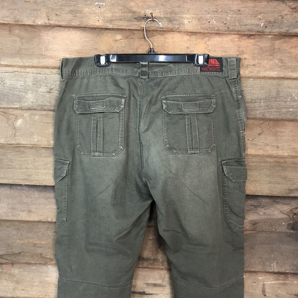 Faded Glory × Japanese Brand Tora Green Multipocket Tactical Cargo Pants #c961 Size US 37 - 10 Thumbnail