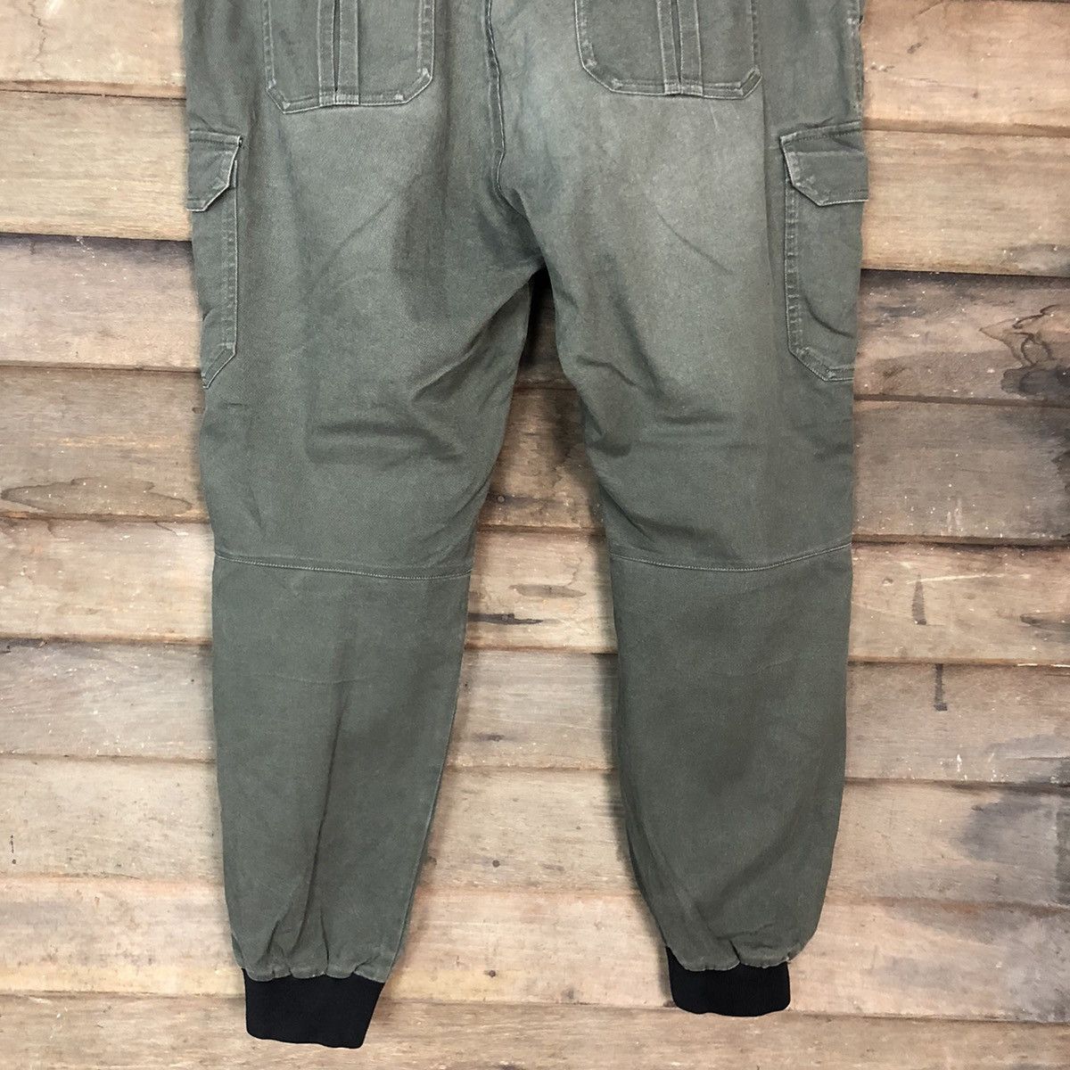 Faded Glory × Japanese Brand Tora Green Multipocket Tactical Cargo Pants #c961 Size US 37 - 11 Thumbnail