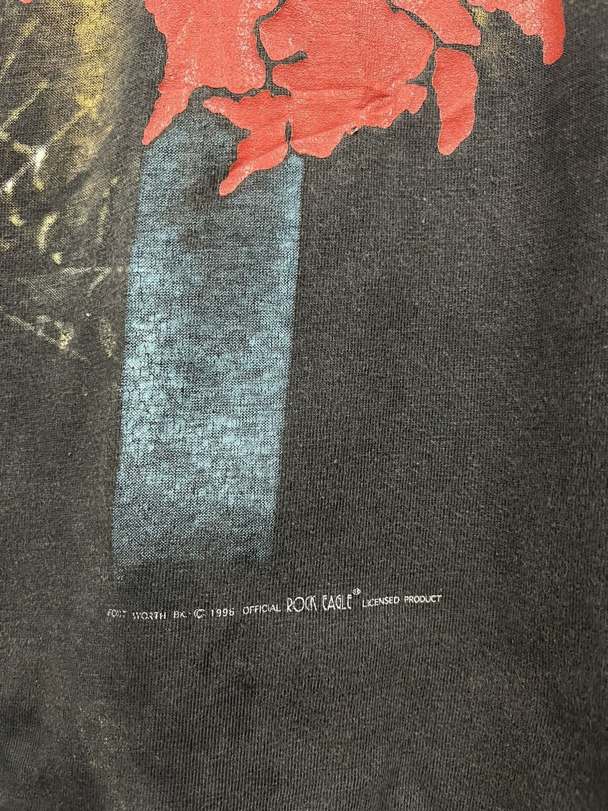 Band Tees Vintage 1996 Sepultura Distressed Bootleg T Shirt 90s Size US L / EU 52-54 / 3 - 4 Thumbnail