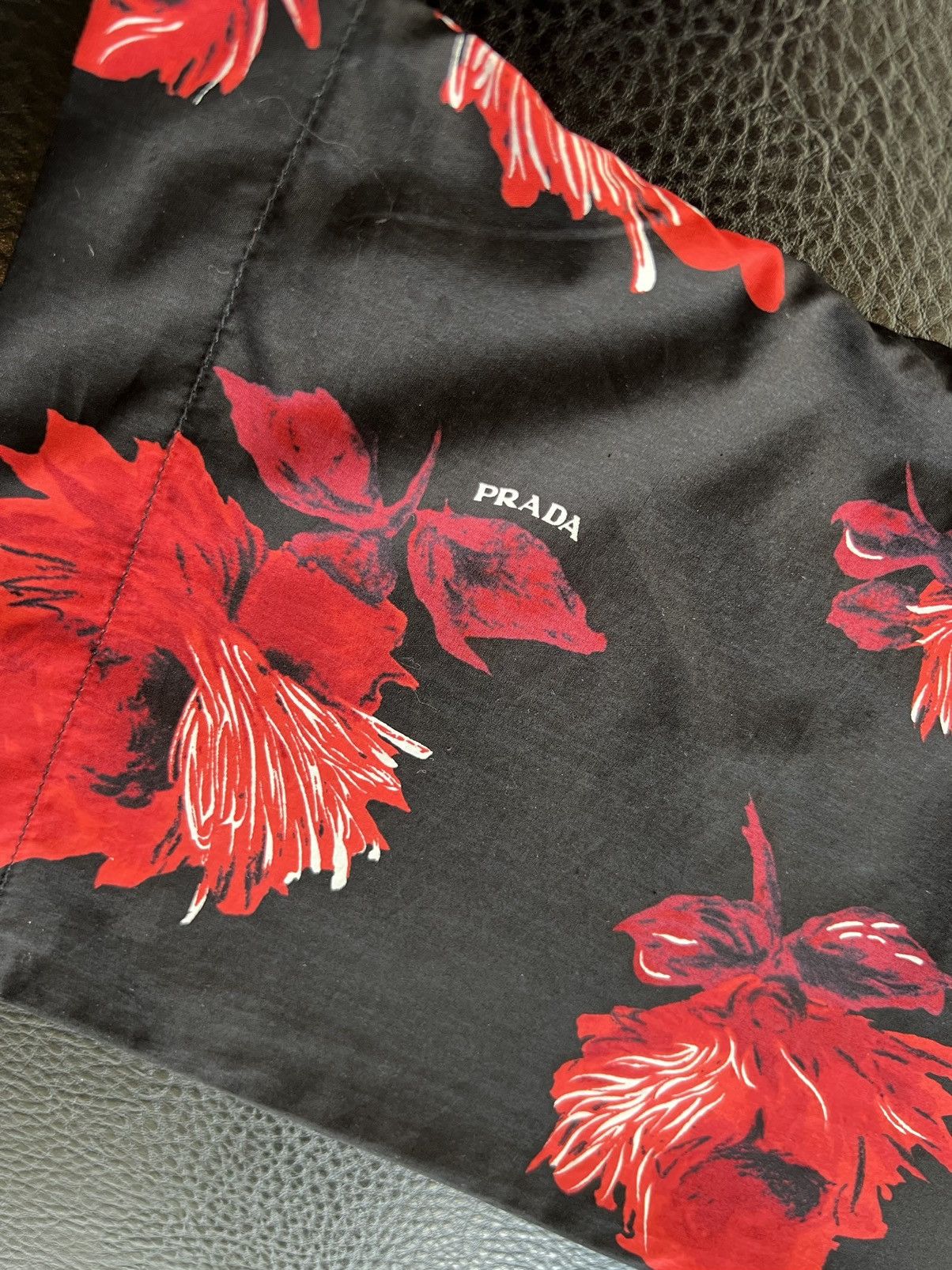 Prada Prada Split Banana Floral Print Pleated Dress Size US S / EU 44-46 / 1 - 4 Thumbnail