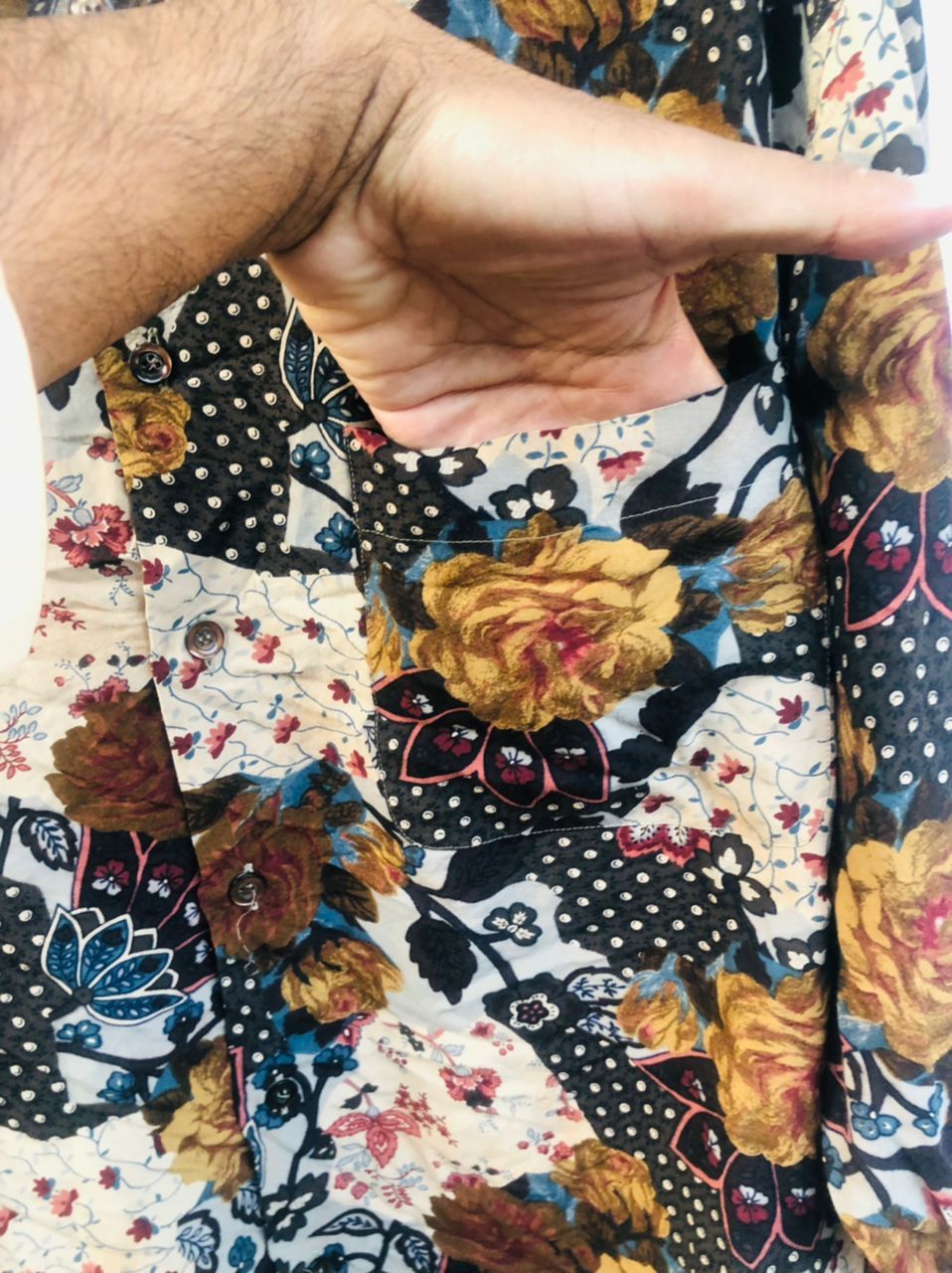 Japanese Brand × Vintage Vintage Options Flower Japanese Designer Fashion Style Size US L / EU 52-54 / 3 - 8 Thumbnail